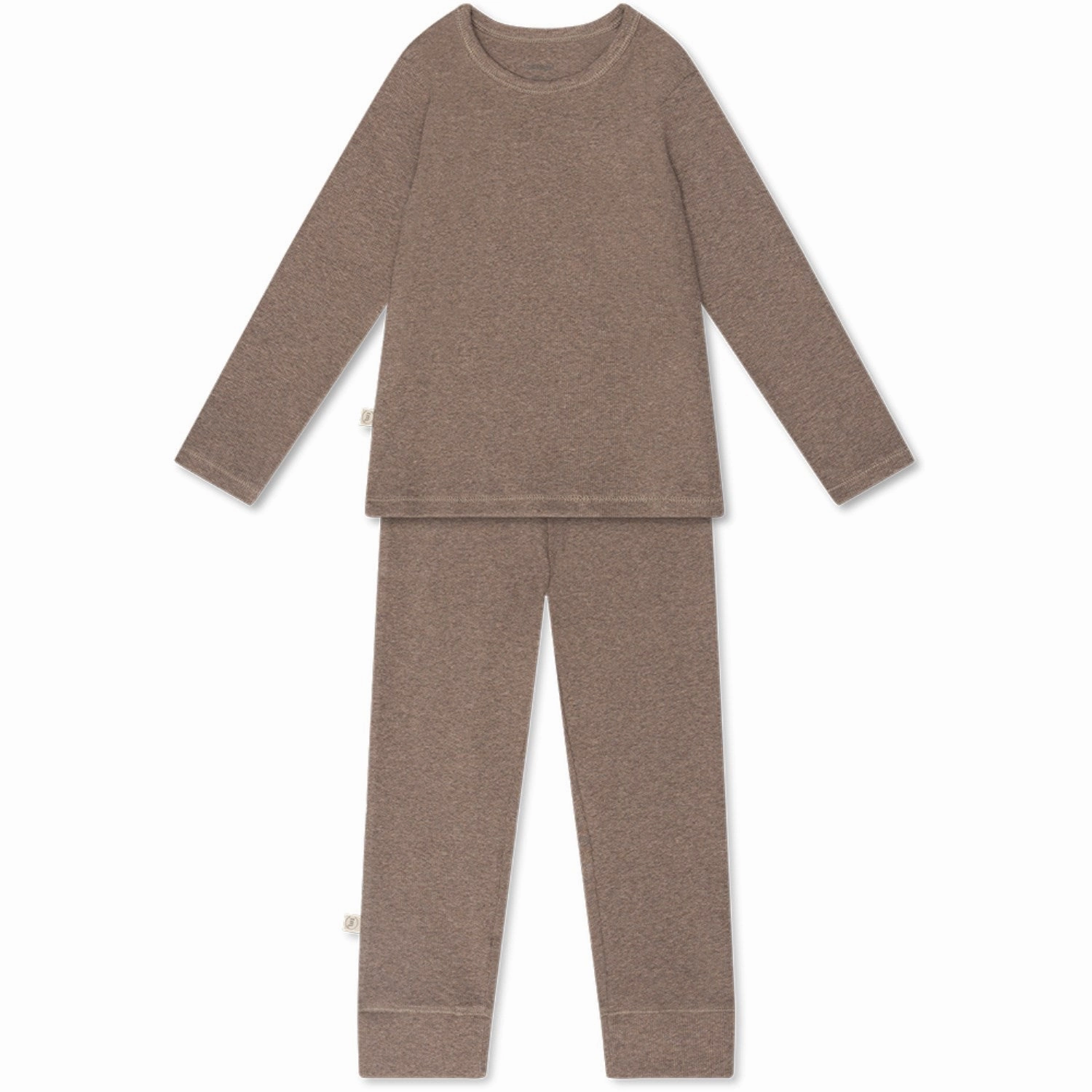 Warm Base Stay Soft That's Mine Brown Melange Christer Homewear Set