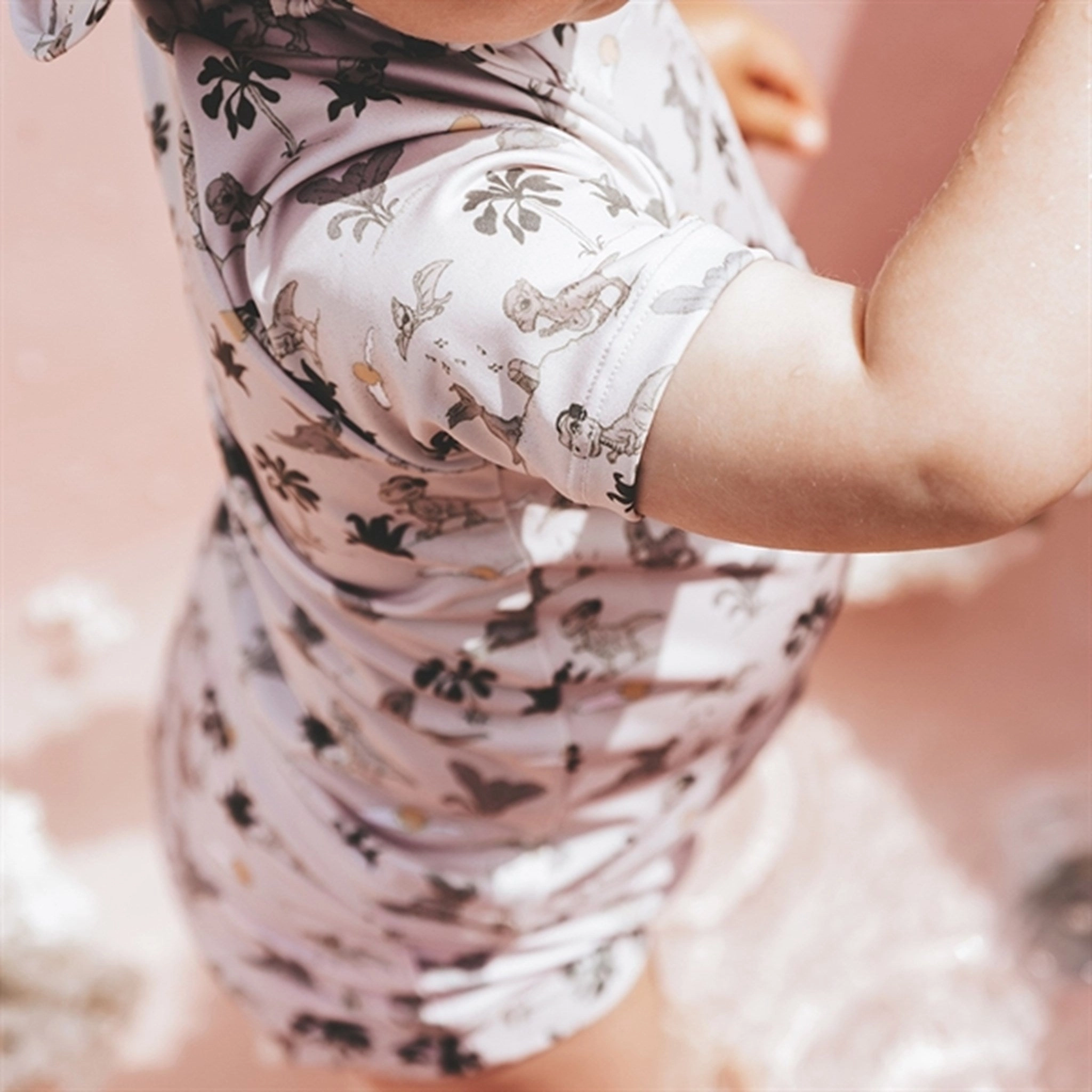 That's Mine Dino Esta Samo Swim Shorts Geometric-Shapes