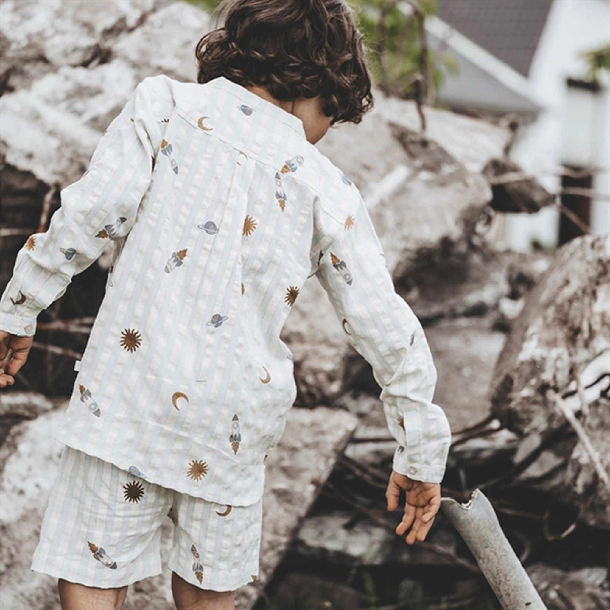 That's Mine Espace Ras Shorts Sustainable kids' style