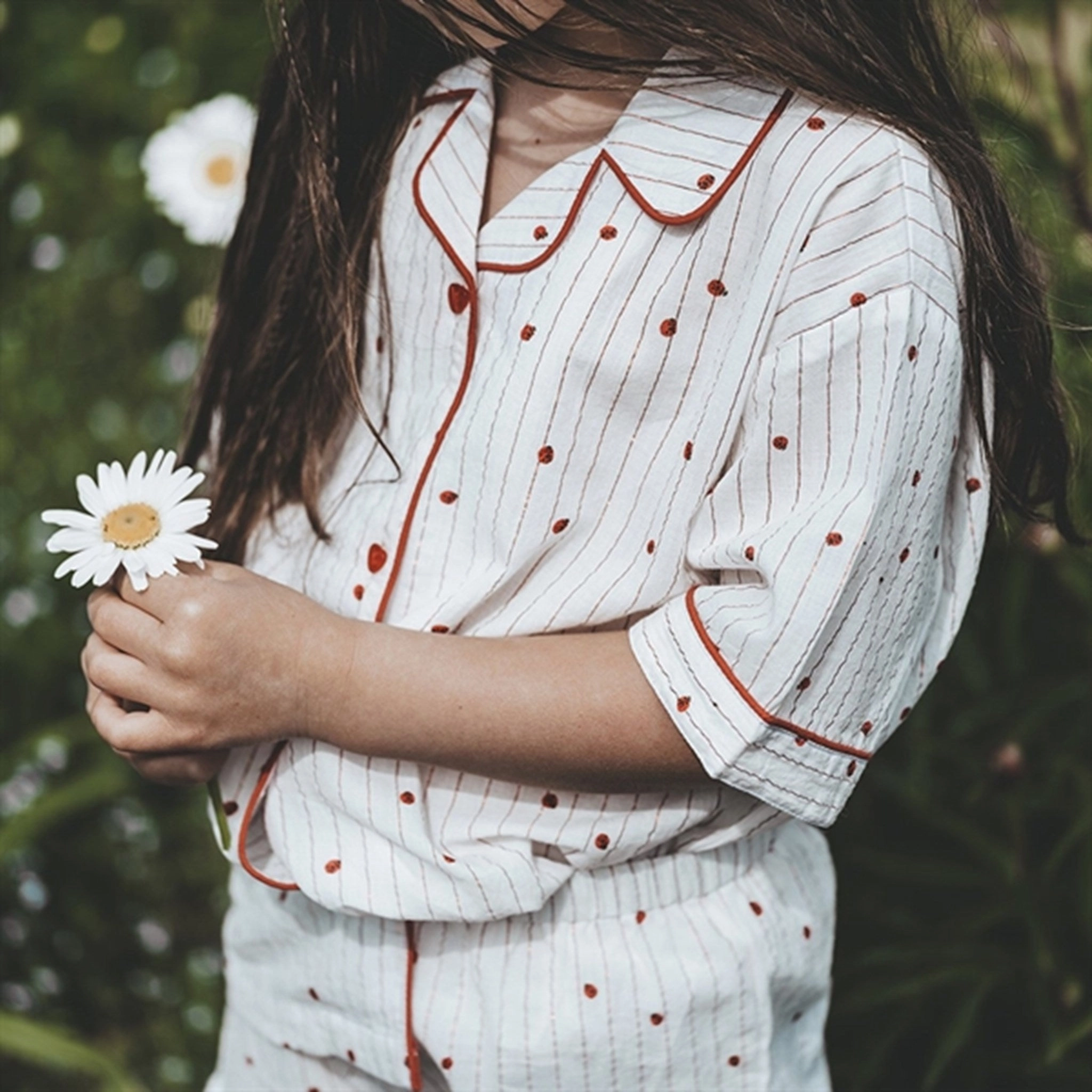 That's Mine Lady Dots Kia Shorts denim material