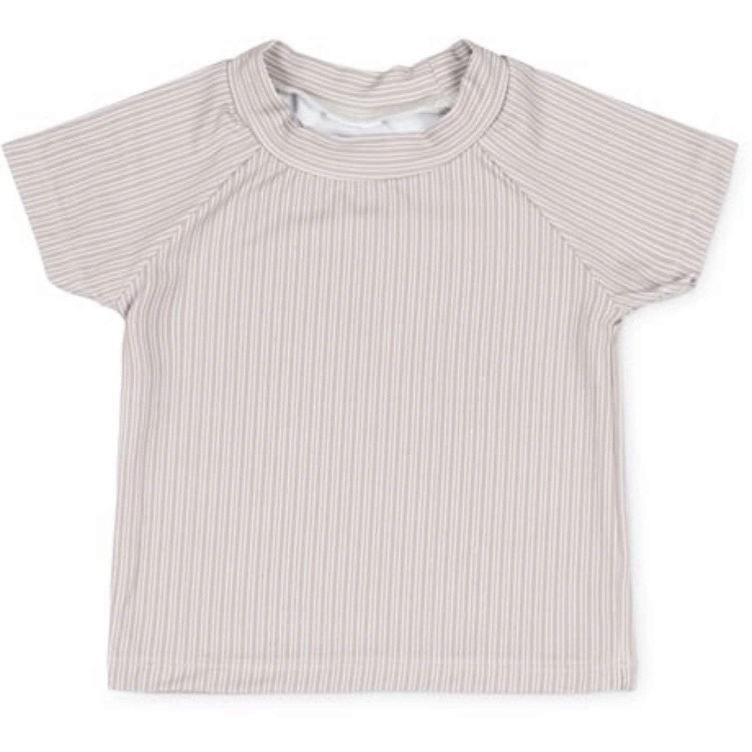 That's Mine Stripes Sasha Swim T-Shirt Multi Hook Back Closure Effortless Glam