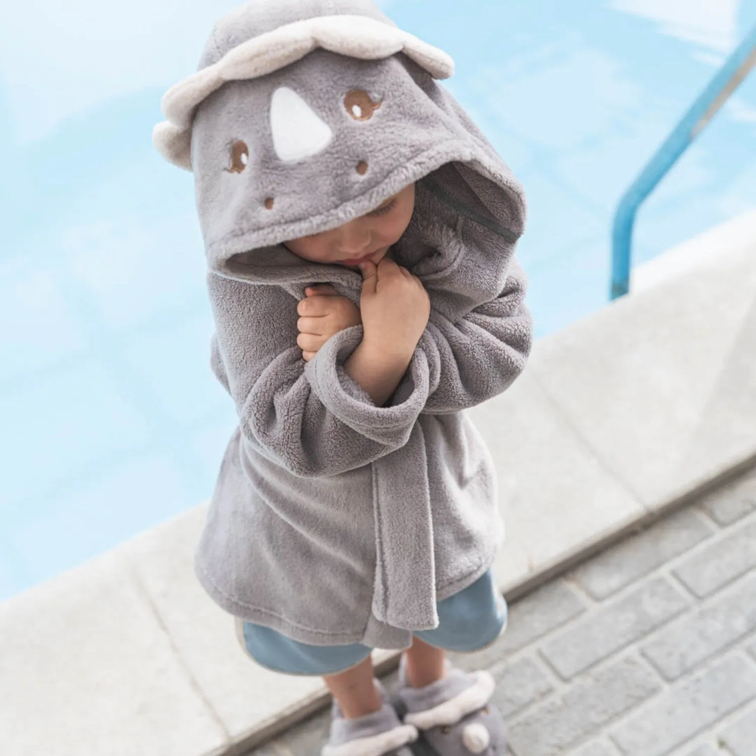 Modern Casual Airy texture That's Mine Dino Mahi Bath Robe