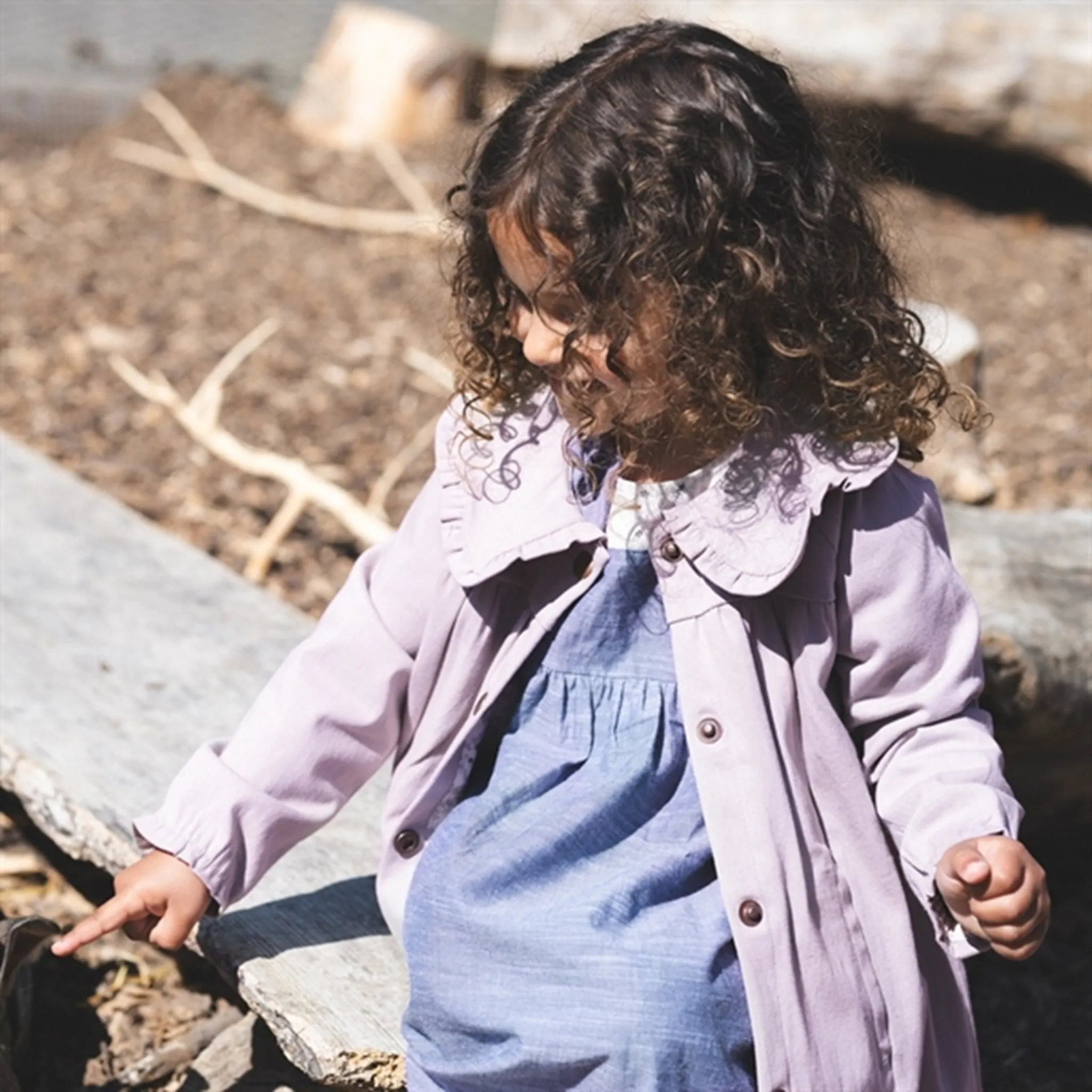 Ergonomic Shoulder Design That's Mine Fawn Fabiola Jacket