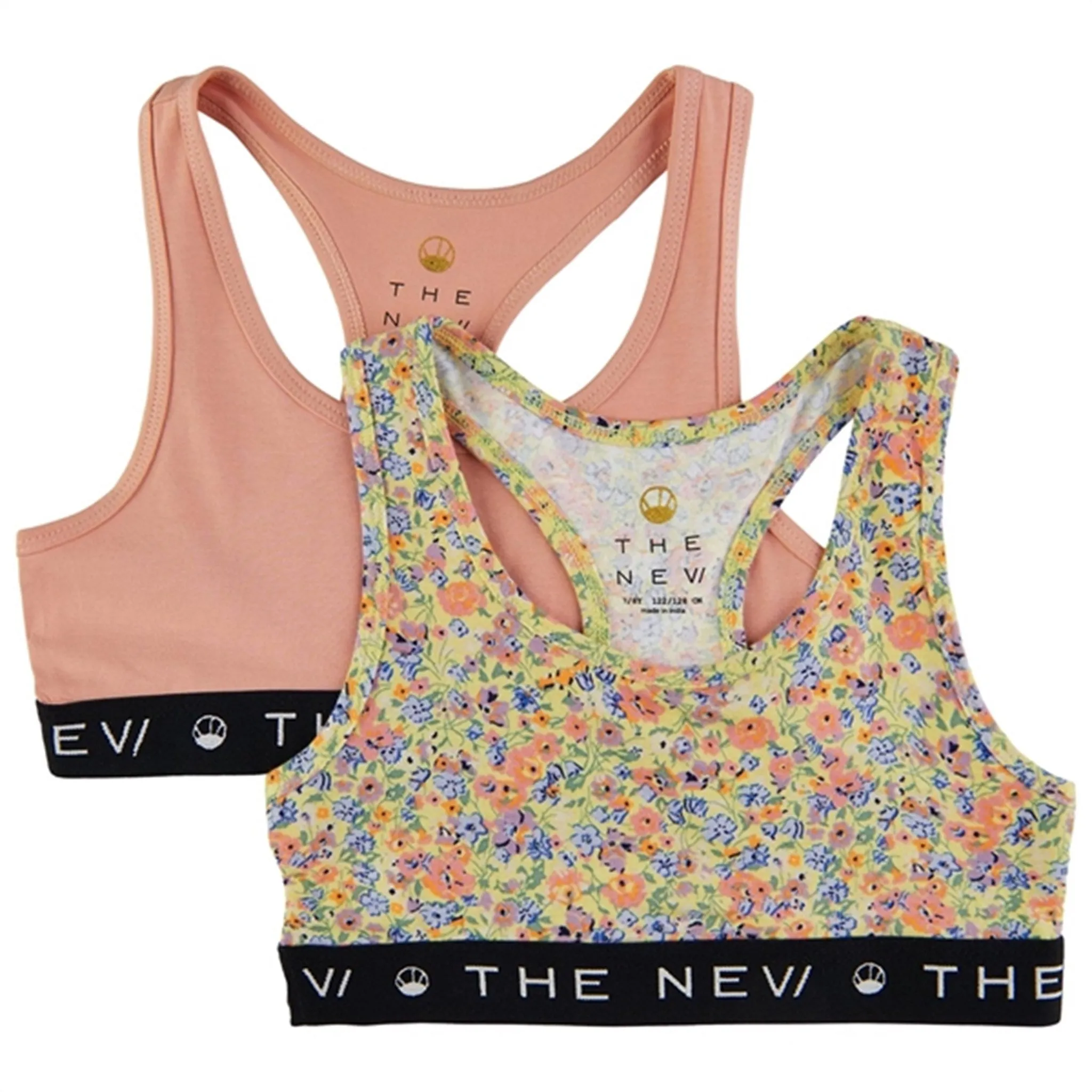 Adjustable Structure THE NEW Flower AOP Top 2-Pack