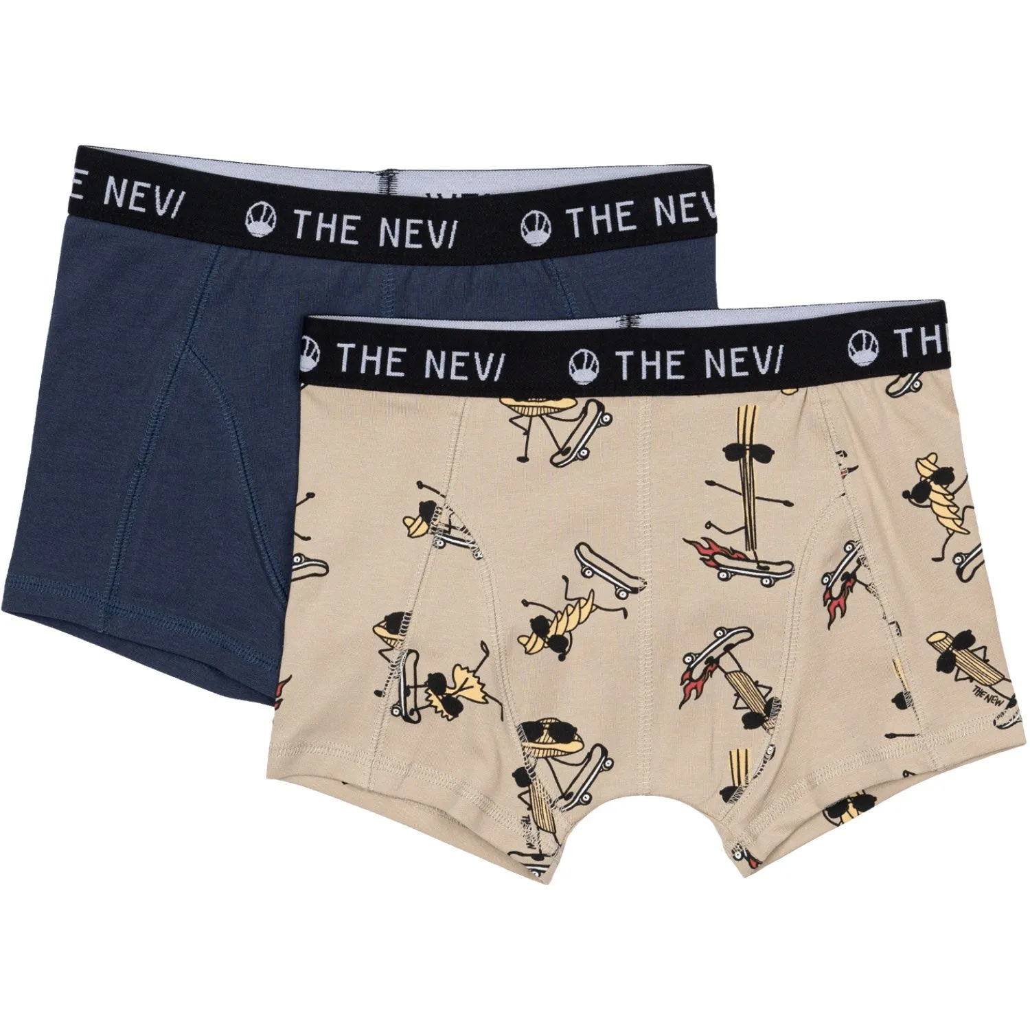 The New Mood Indigo Boxers 2-Pack Long Wear Mid layer