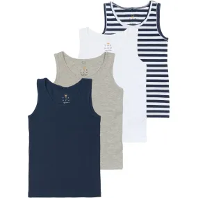 Tight Fit Praise The New Multi Color Mood Indigo Boys Basic Tank Top Multi Pack