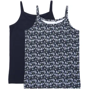 The New Navy Blazer Strap Top 2-pack Non-Irritating Band