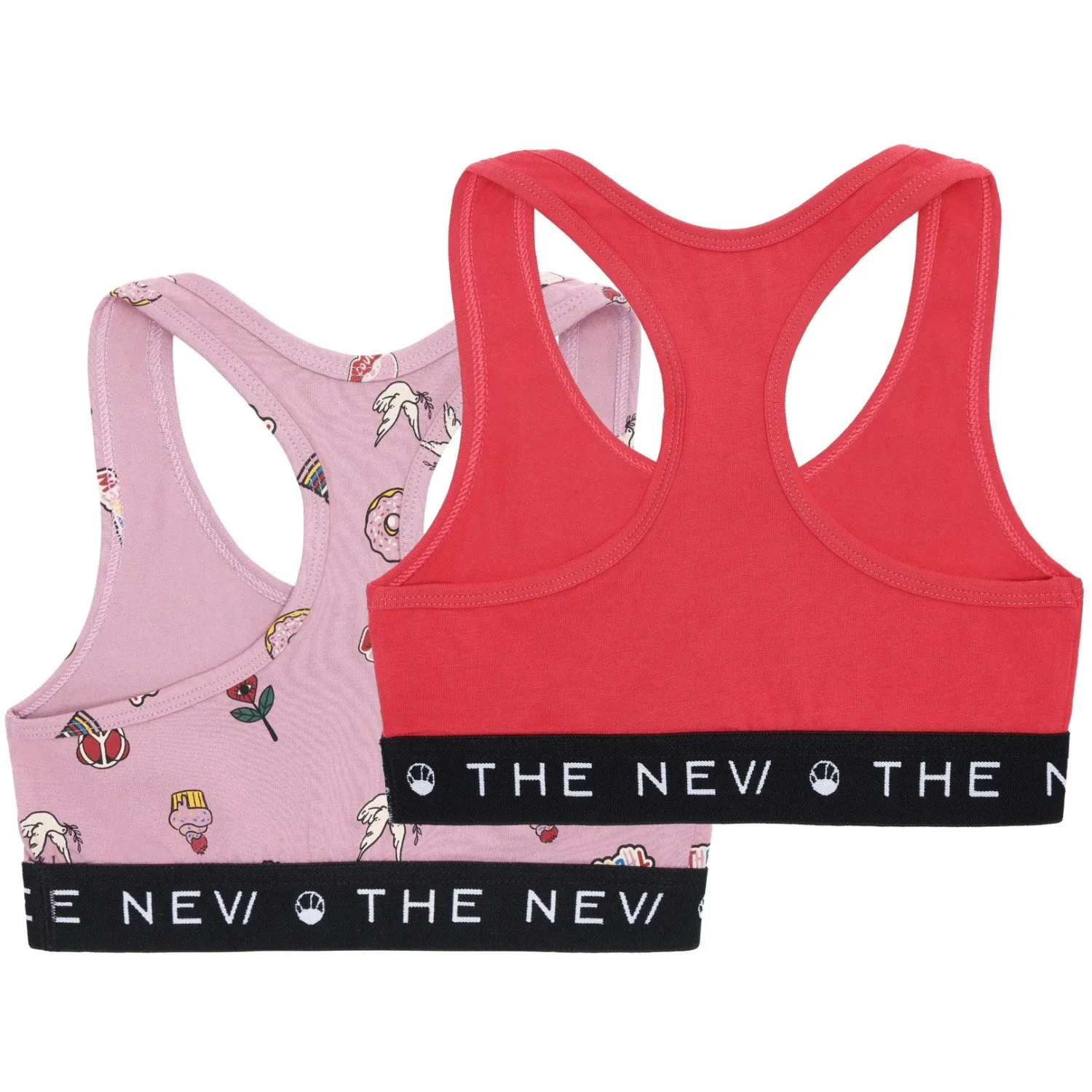 The New Orchid Haze Top 2-pack Double stitching