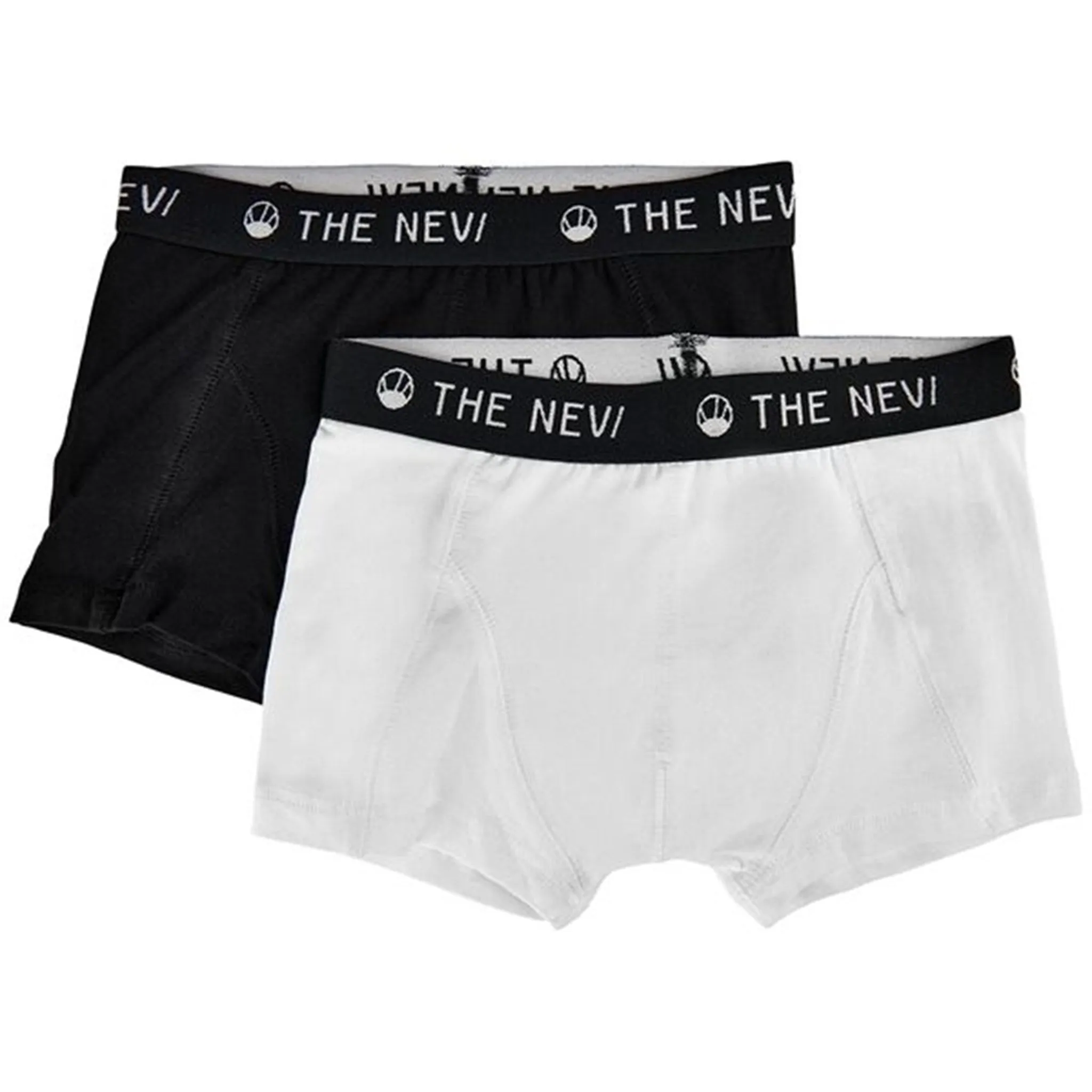 Active Lifestyle Travel Lifestyle The New Organic Boxers Noos 2-pack Black/White