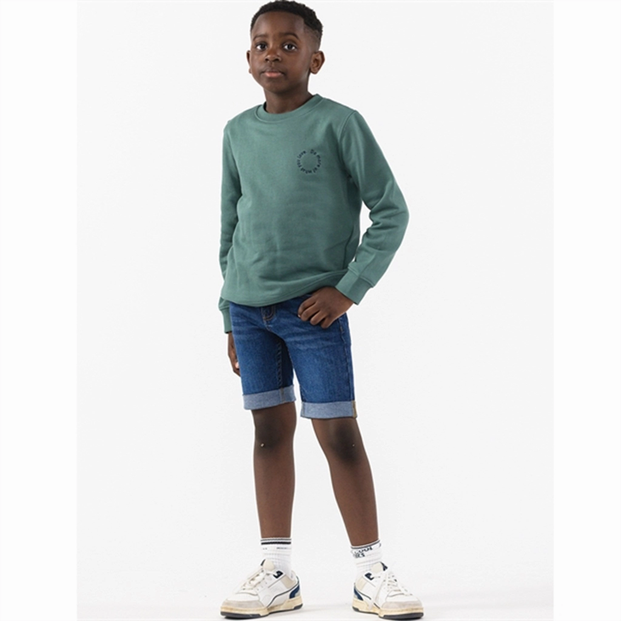 Active Fit equestrian wear THE NEW 890 Dark Blue Denim Shorts