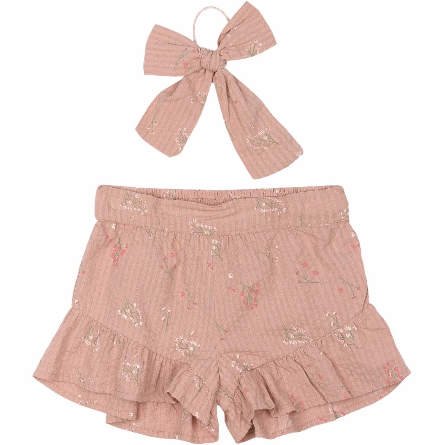 The New Adobe Rose AOP Olinam Shorts Lace trim Concert wear