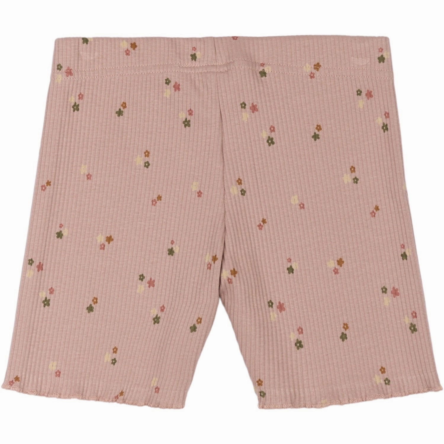 The New Adobe Rose AOP Oreta Tight Rib Shorts Festival wear
