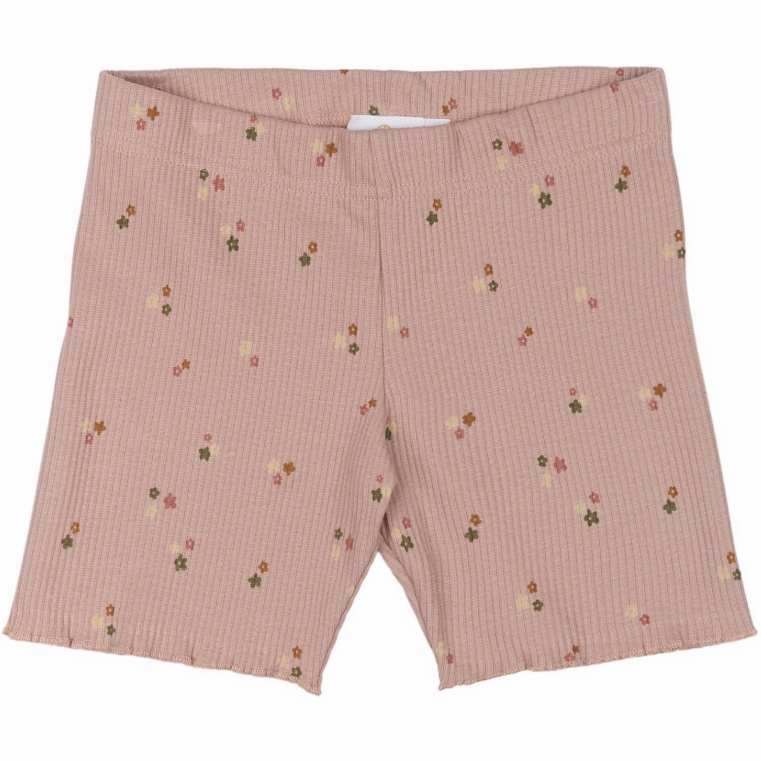 The New Adobe Rose AOP Oreta Tight Rib Shorts multiple pockets