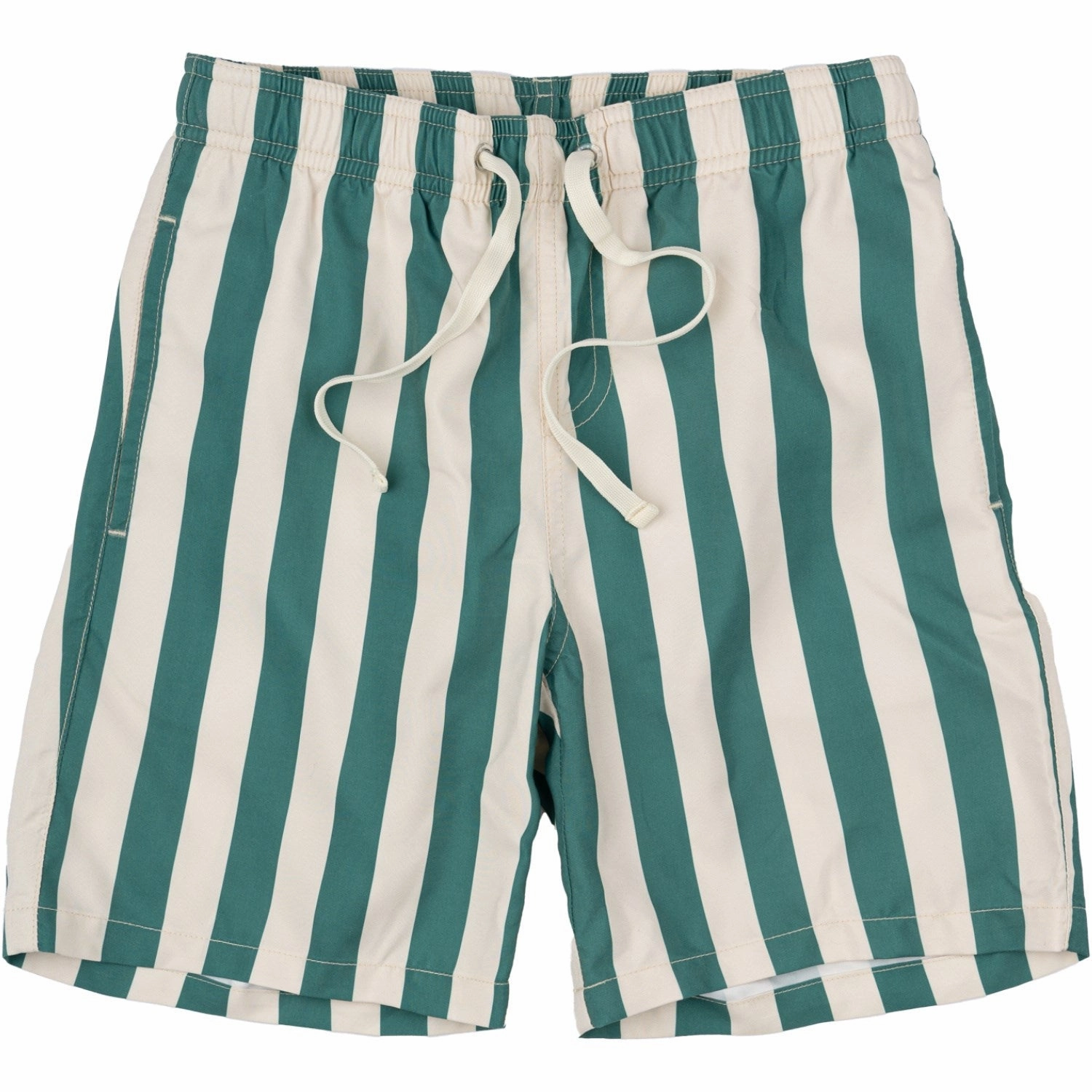 Summer-Festival The New Bottle Green Striped Nibes Swim Shorts