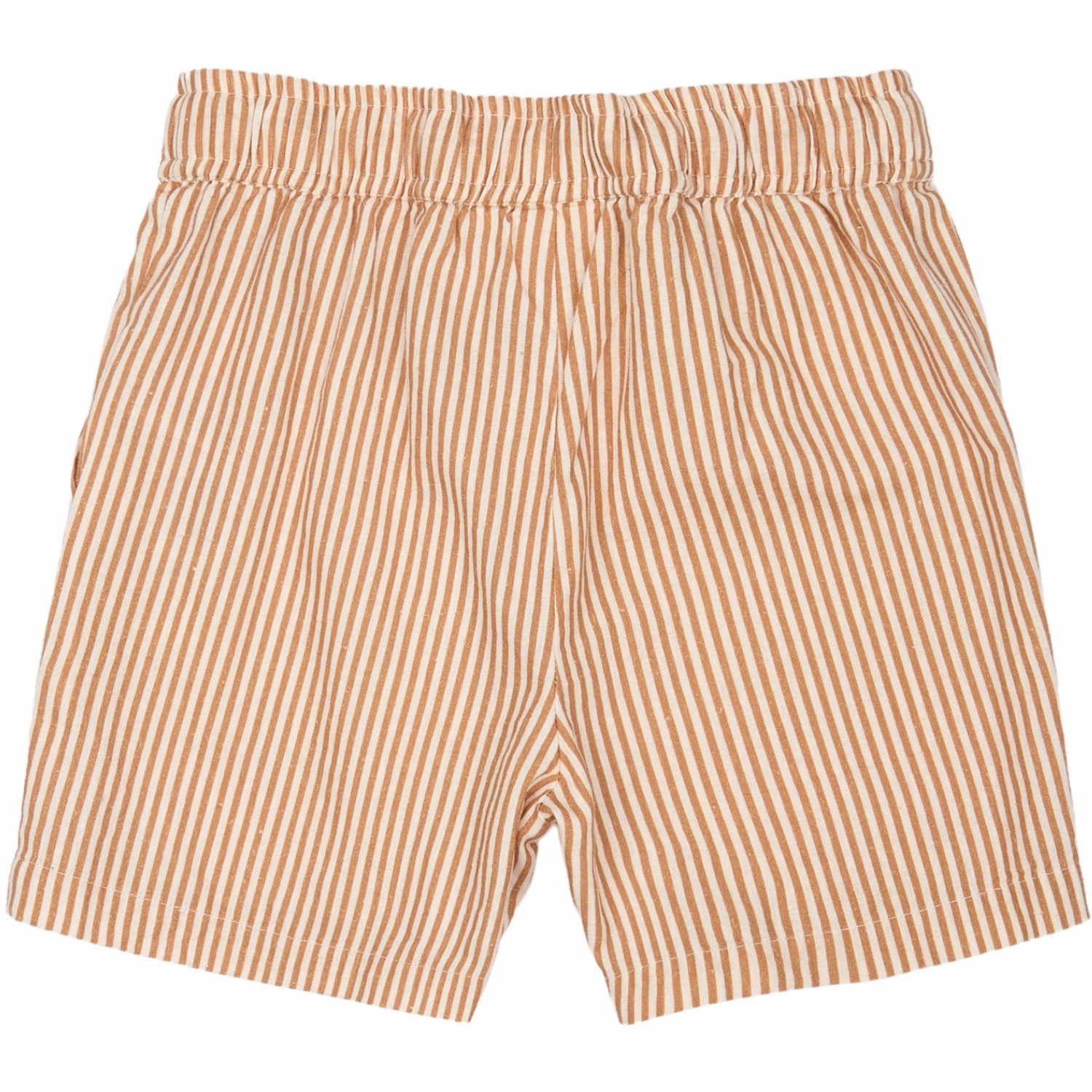 The New Indian Tan Striped Ollie Shorts Soft Lining