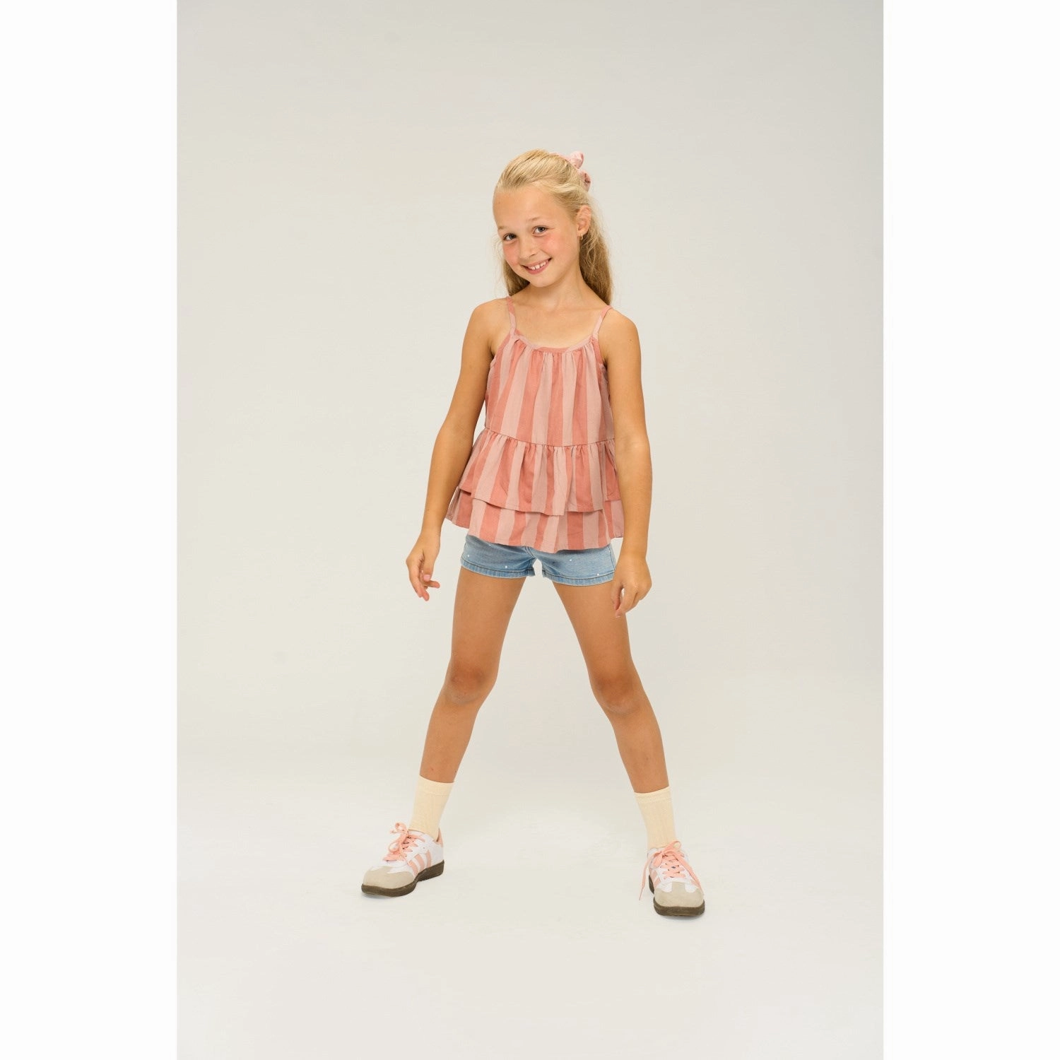 The New Light Blue Denim Oda Denim Shorts Moisture wicking