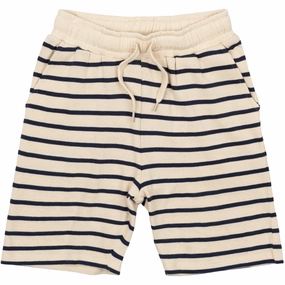 The New Mood Indigo Striped Nero Shorts shorts set Sporty Casual
