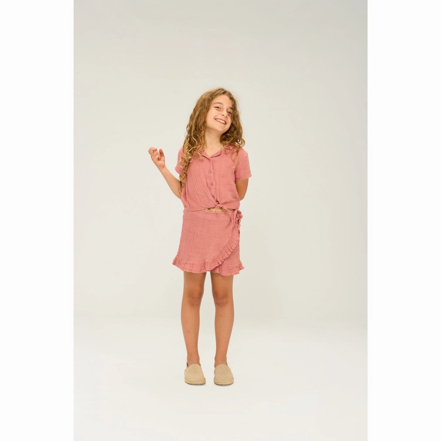 service industry The New Old Rose Oriella Shorts