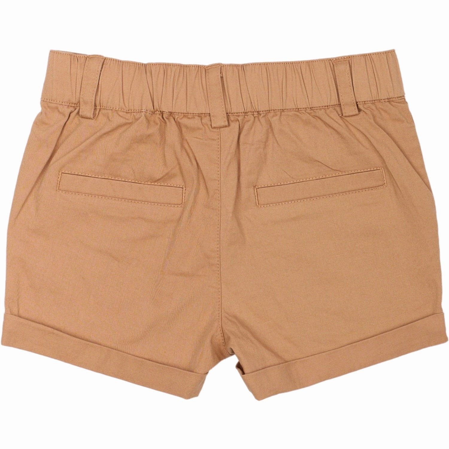 button-down look THE NEW Siblings Indian Tan Kris Shorts