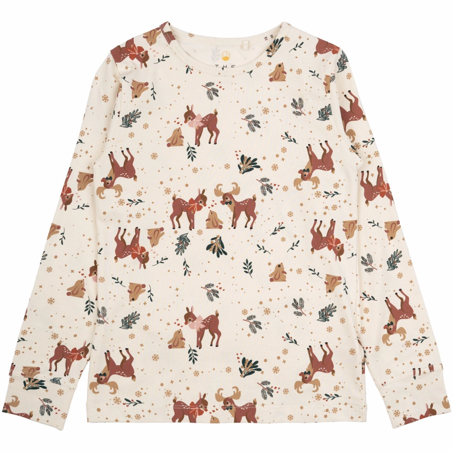 The New White Swan AOP Holiday Nightset Evening Wear