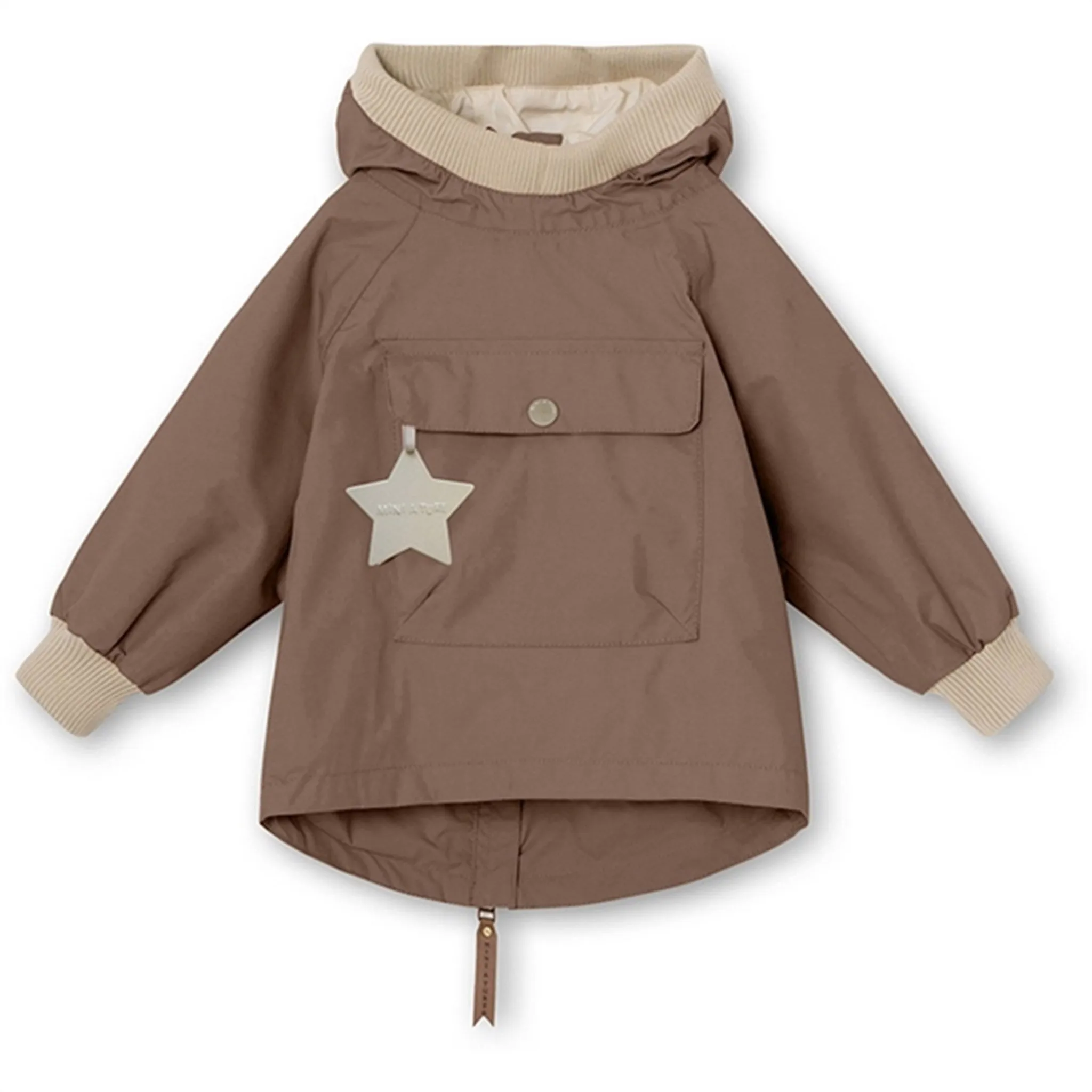 Contacts MINI A TURE Baby Vito Spring Anorak Brownie