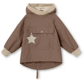 Adjustable Hem System MINI A TURE Baby Vito Spring Anorak Brownie
