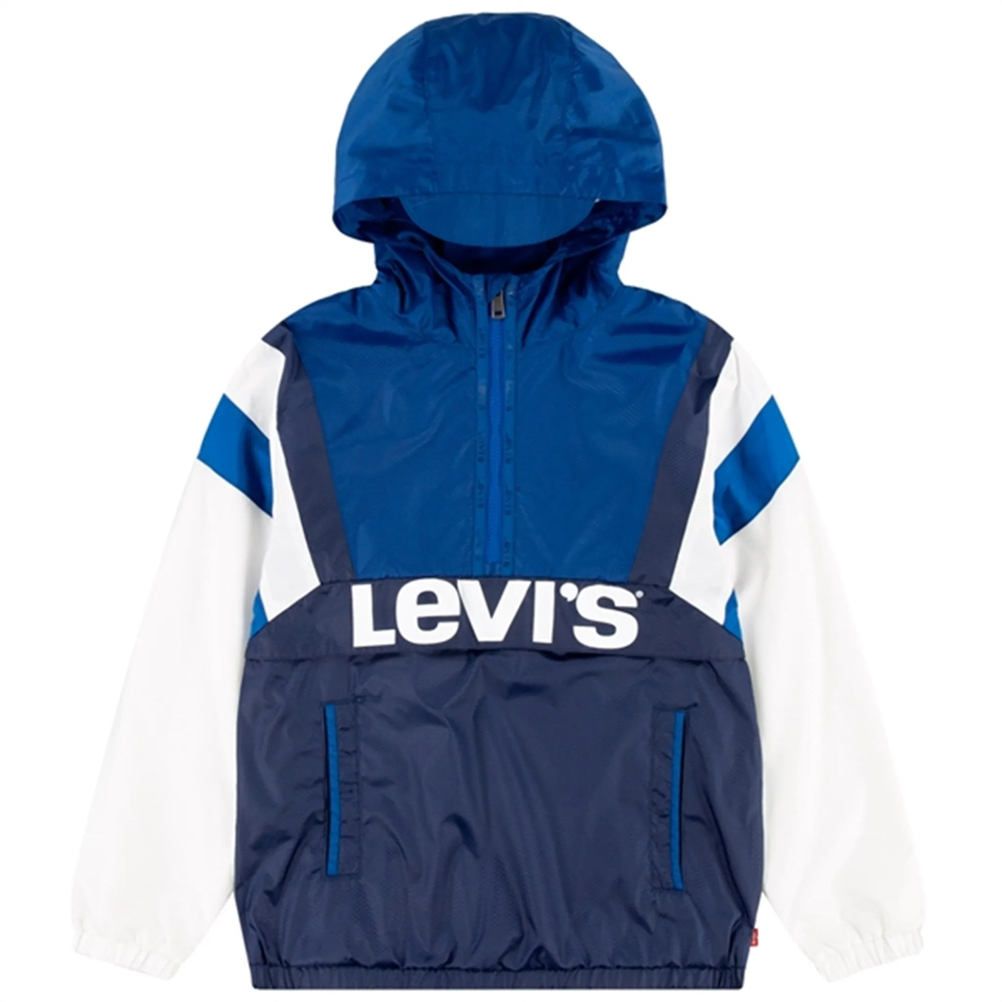 Levi's Colorblocked Anorak Blue CompressionFit