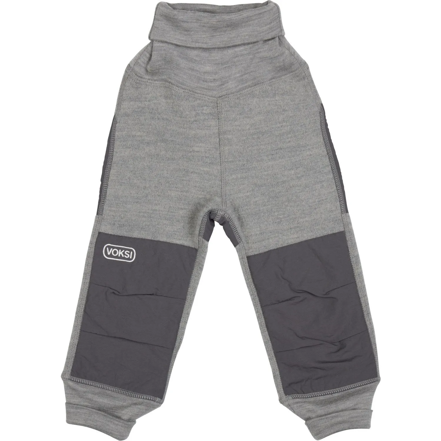 Voksi? Melan Grey Wool Pants Fleece Smart Layer Premium Quality