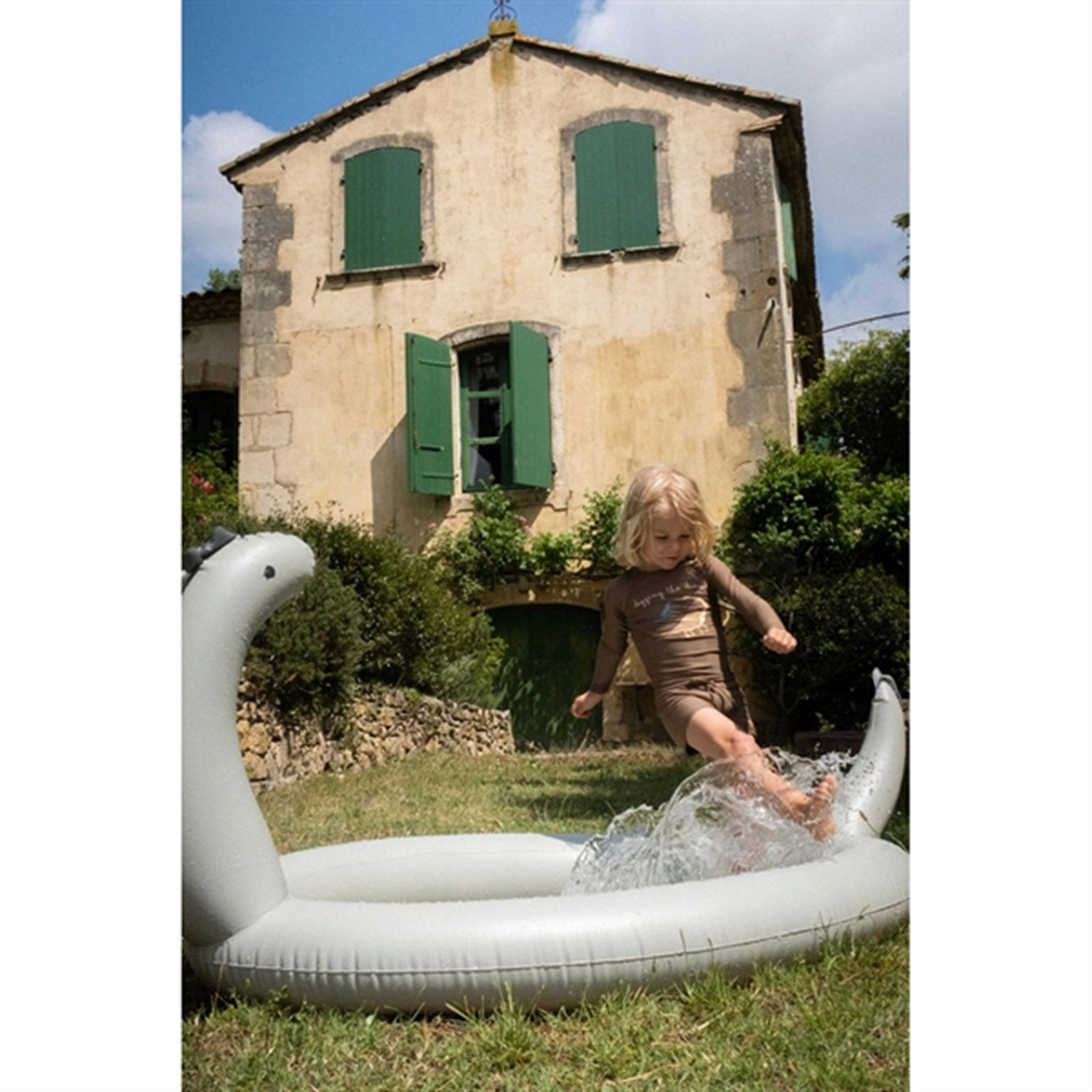 Konges Sl?jd Aster Swim Pants Shitake Rubberized Grips Tummy Control