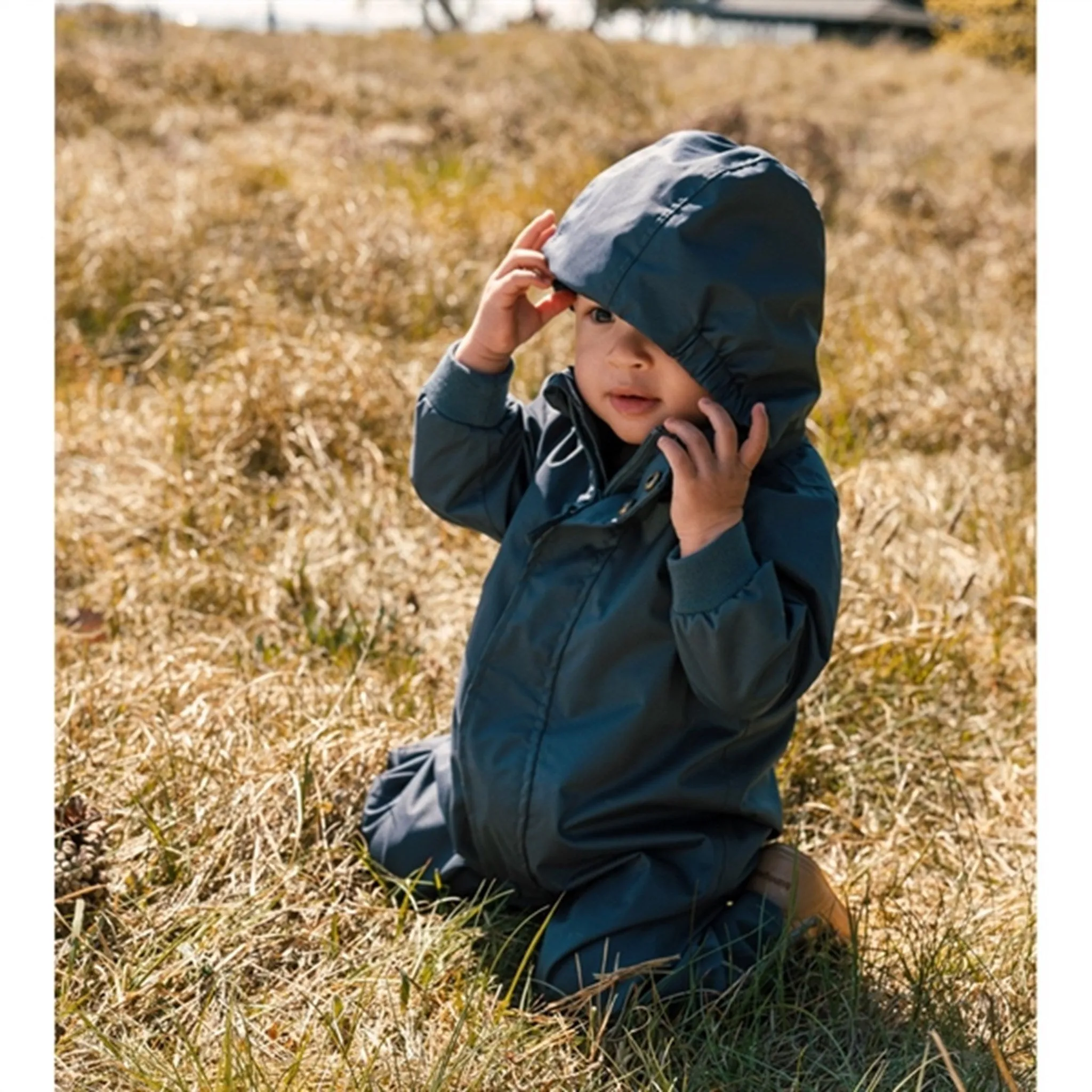 Relaxed evening shirt MarMar Spring Suit Orva Blue Technical Summer Outerwear