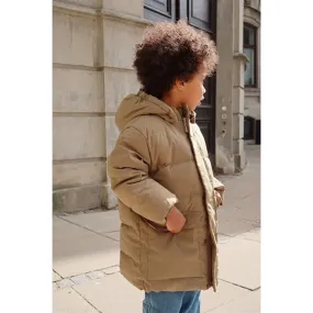 Easy-Storage Subtle-Print Konges Sl?jd Dusky Green Nutti Down Jacket