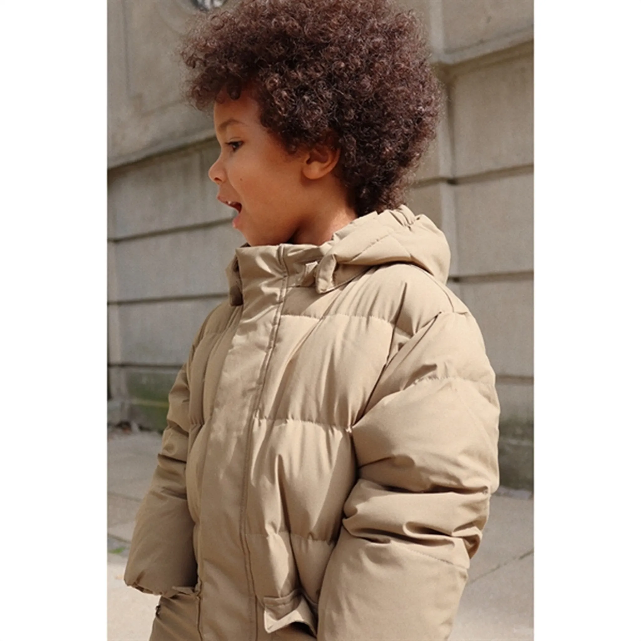 Konges Sl?jd Dusky Green Nutti Down Jacket Side-Slit