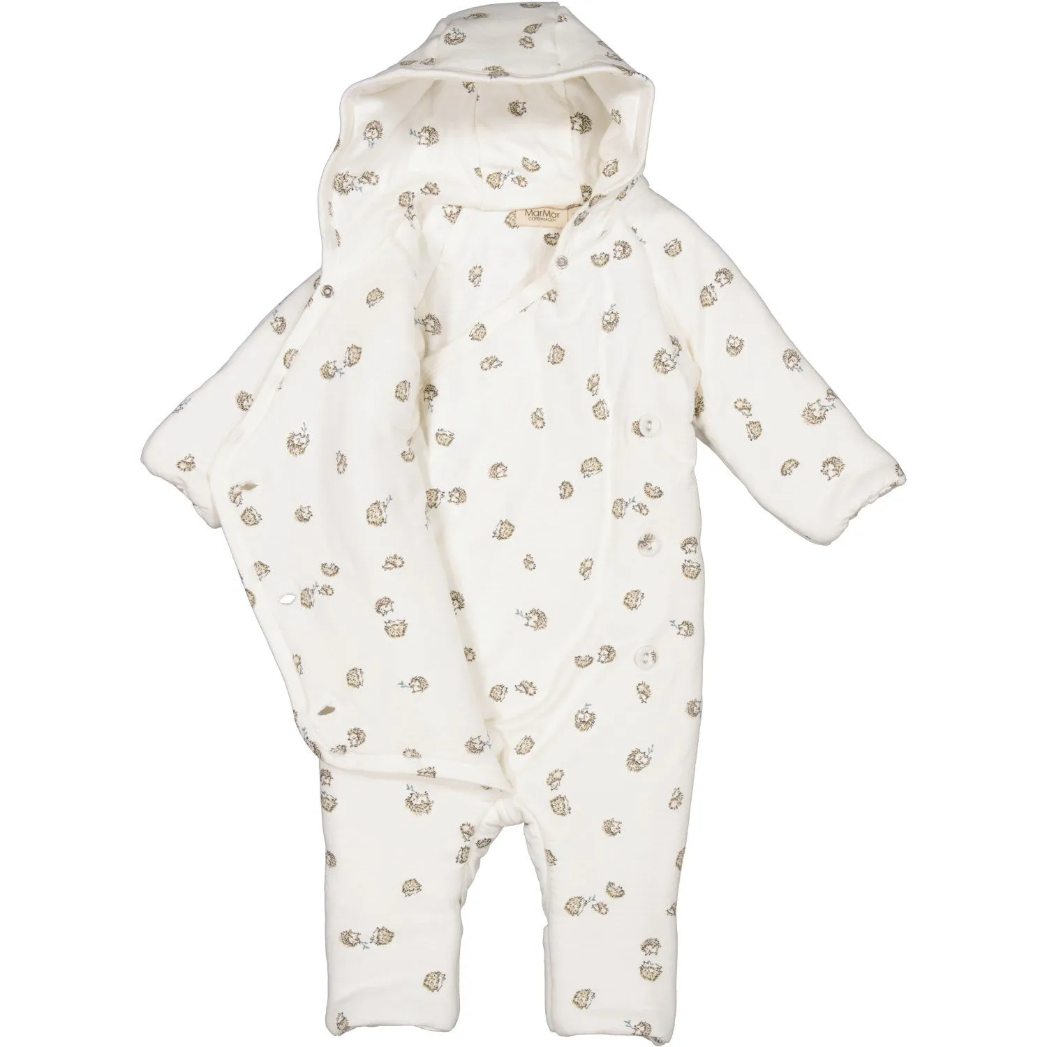 Non-Pilling MarMar New Born Modal Smooth Print Forest Friends Rexo Stroller Suit