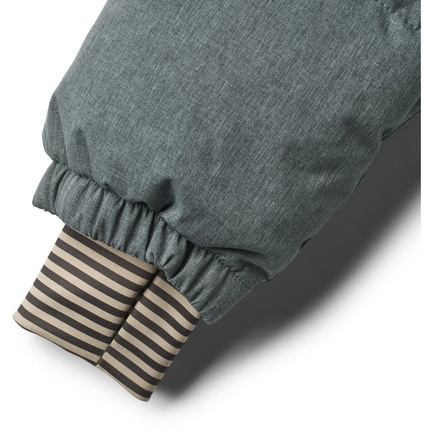 Wheat Dry Wood Puffer Jacket Anton Organic-Fabric