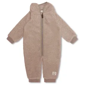 Trail Layer Mini A ture Grey Brown Adel Teddy Fleece Full suit