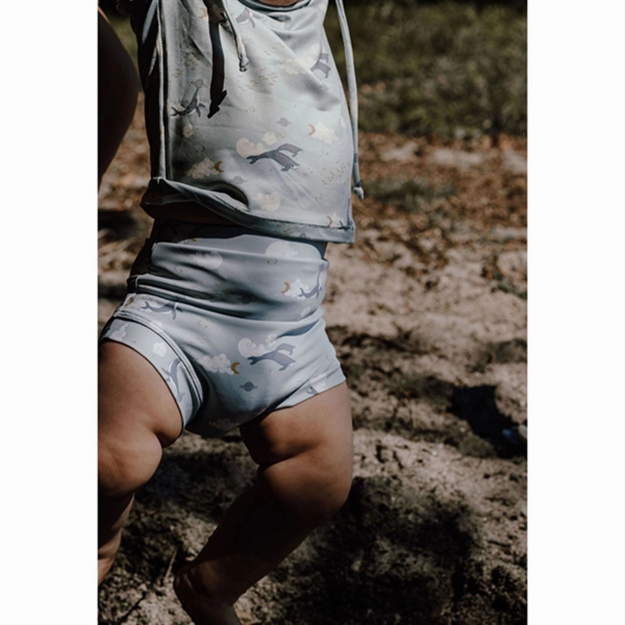 That's Mine Cete Sky Samo UV50  Swim Shorts Muted-Tone beach trip