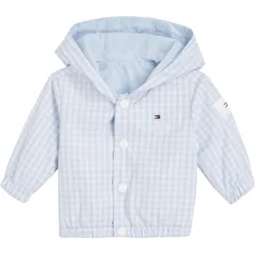 Tommy Hilfiger Baby Reversible Gingham Jacket White / Blue Check Rugged Layering Corduroy