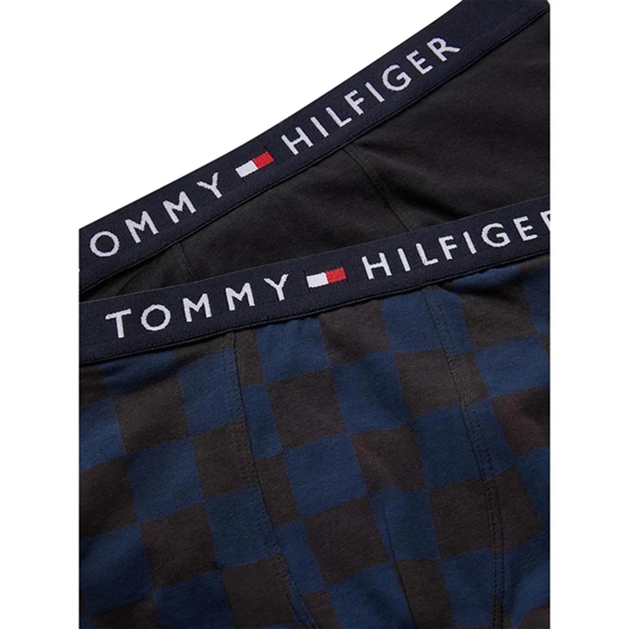 Mesh Vent Soft Stretchable Tommy Hilfiger Boxershorts 2-Pack Checkboard / Black