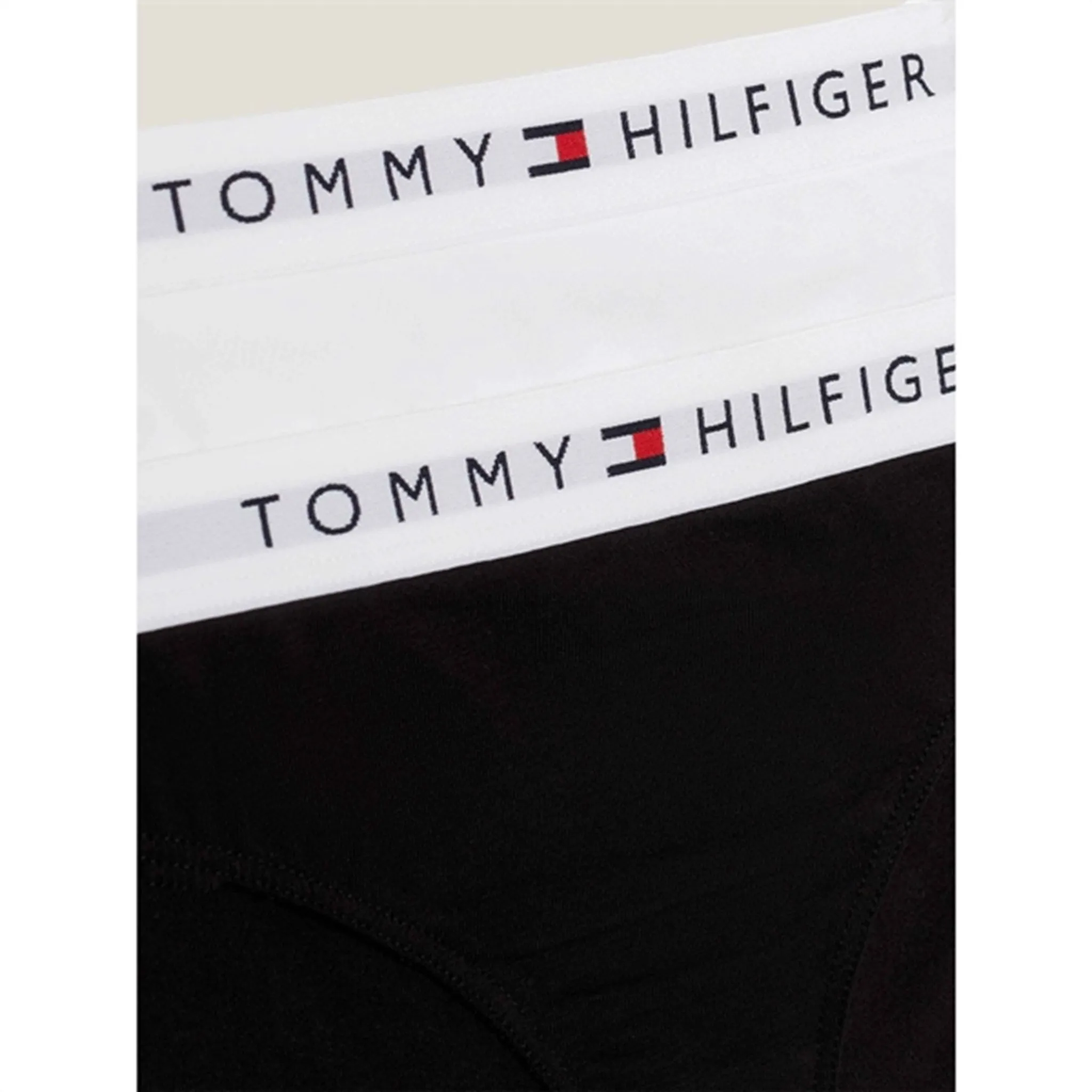 Tommy Hilfiger Brefs 2-Pack White / Black Everyday Basics Recycled Yarn