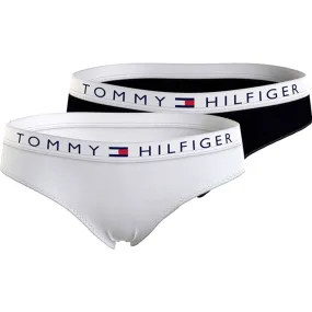 Comfort Fit Tommy Hilfiger Brefs 2-Pack White / Black
