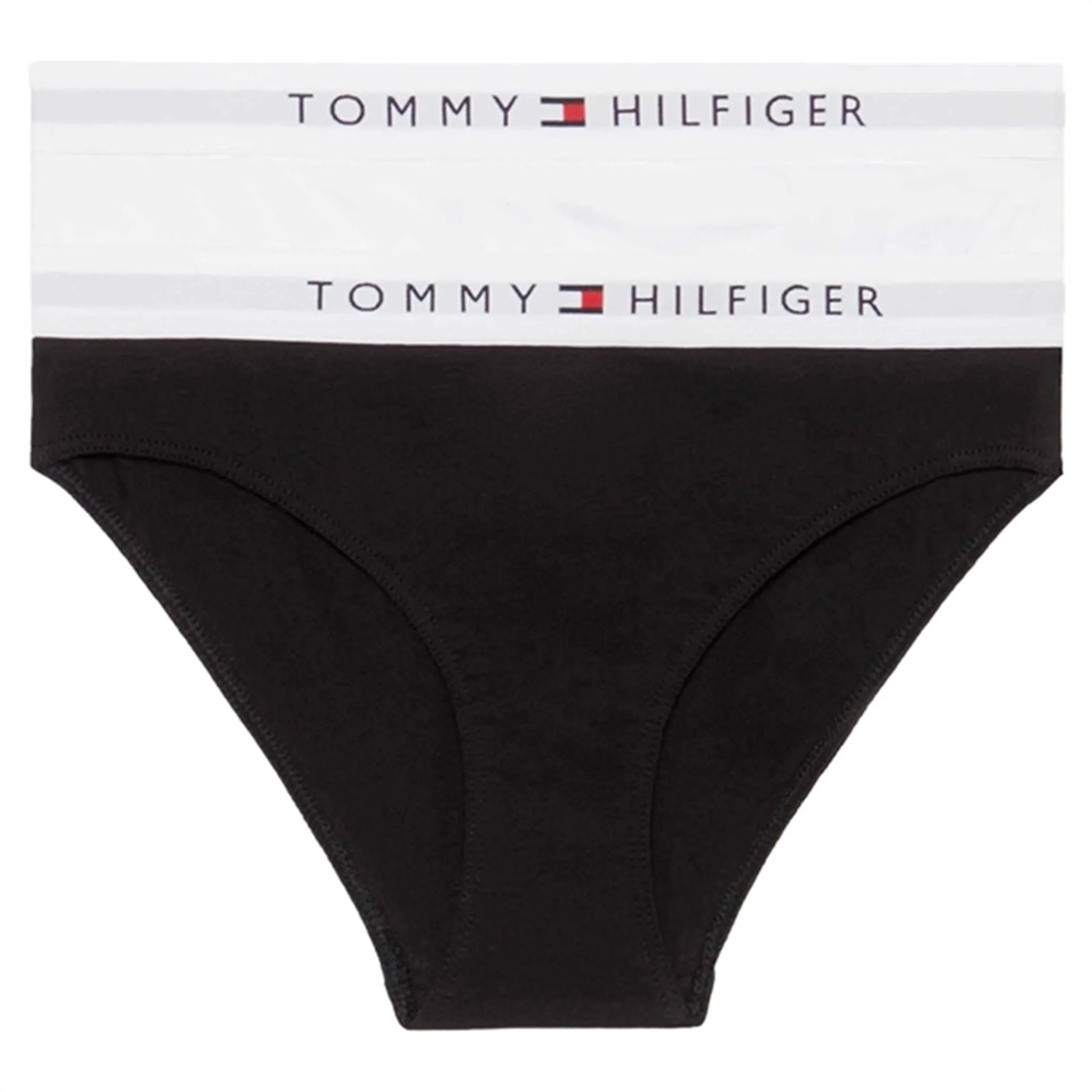 Tommy Hilfiger Brefs 2-Pack White / Black Enhanced Support