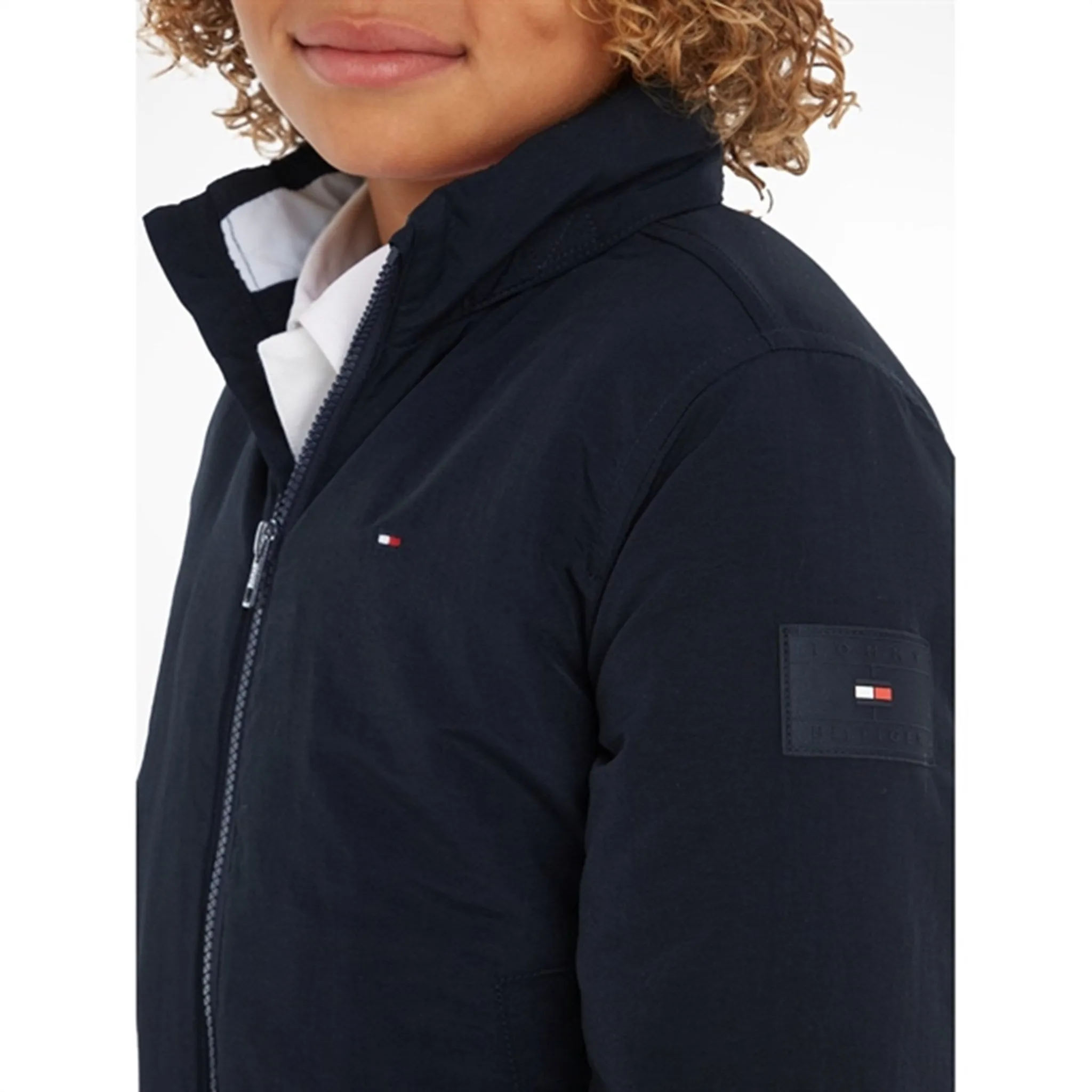 Process Tommy Hilfiger Essential Quilted Jacket Desert Sky