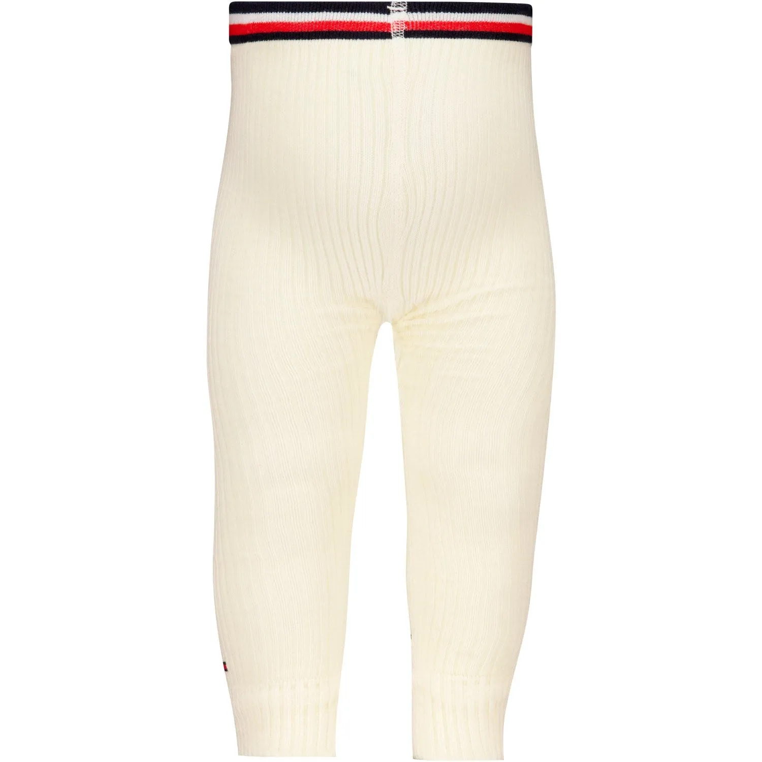 Tommy Hilfiger Off White Baby Leggings Skin-tight Solid Color