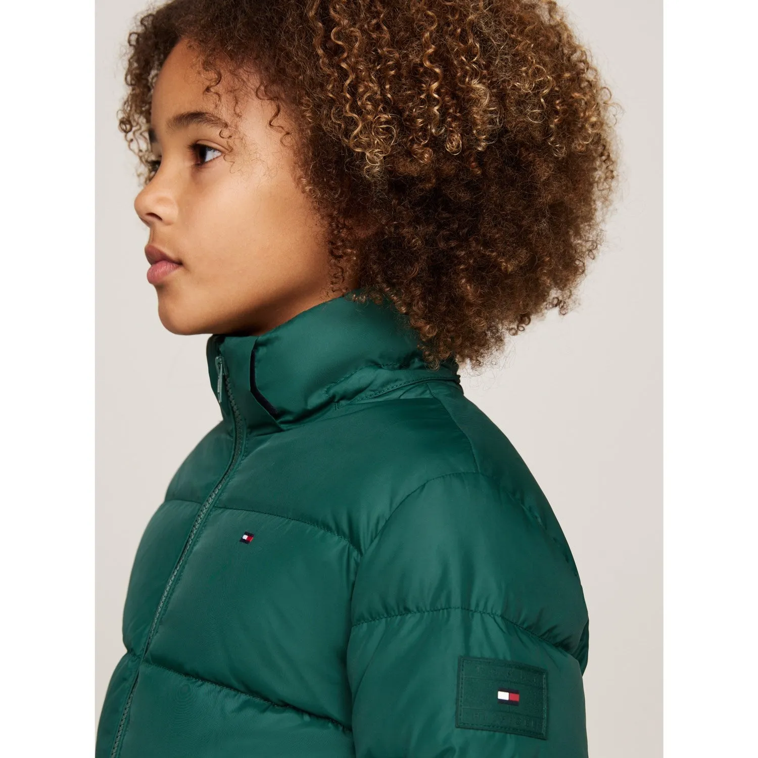 Anniversary-Event Tommy Hilfiger Ornamental Green Essential Down Jacket
