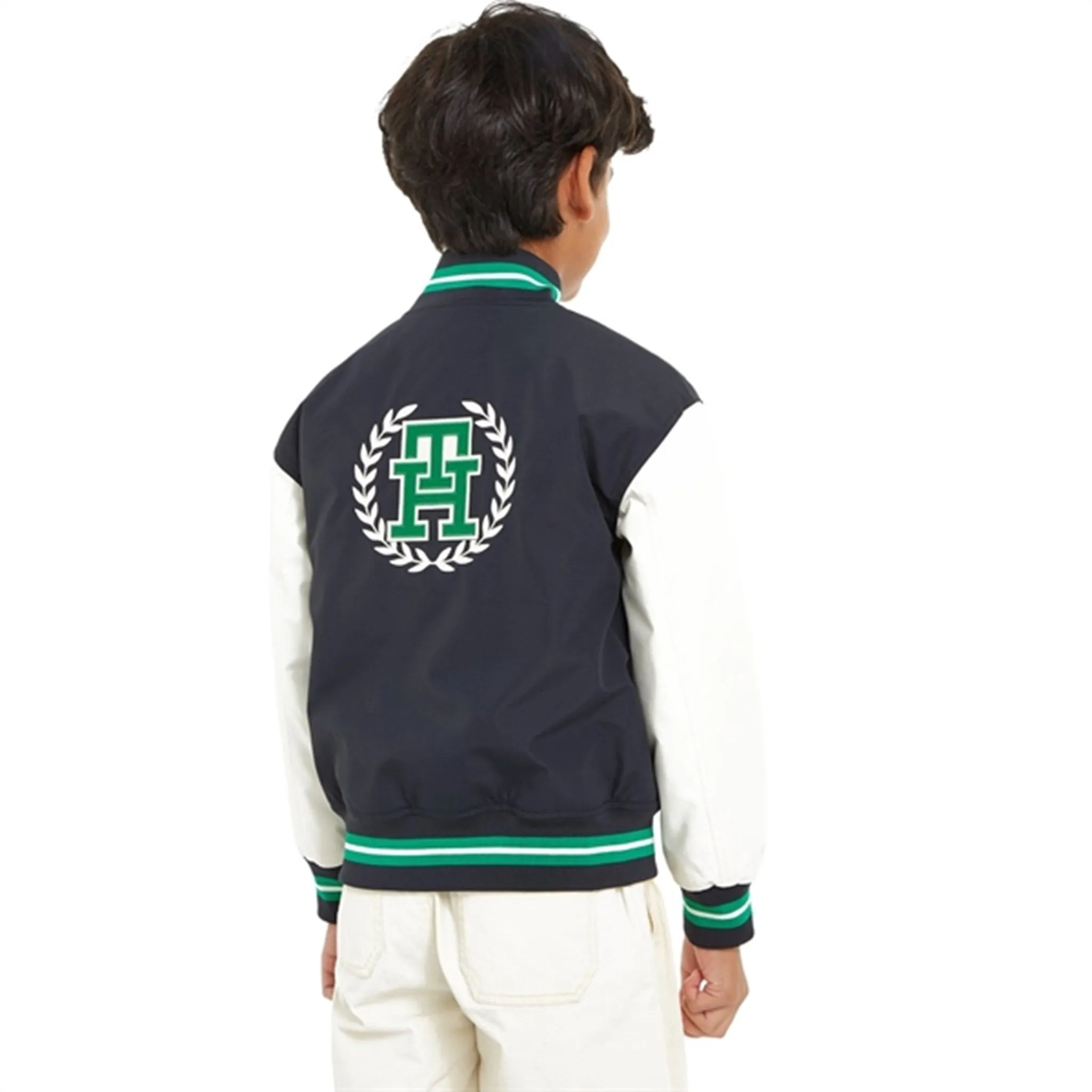 Cold Shield Tommy Hilfiger Varsity Jacket Desert Sky