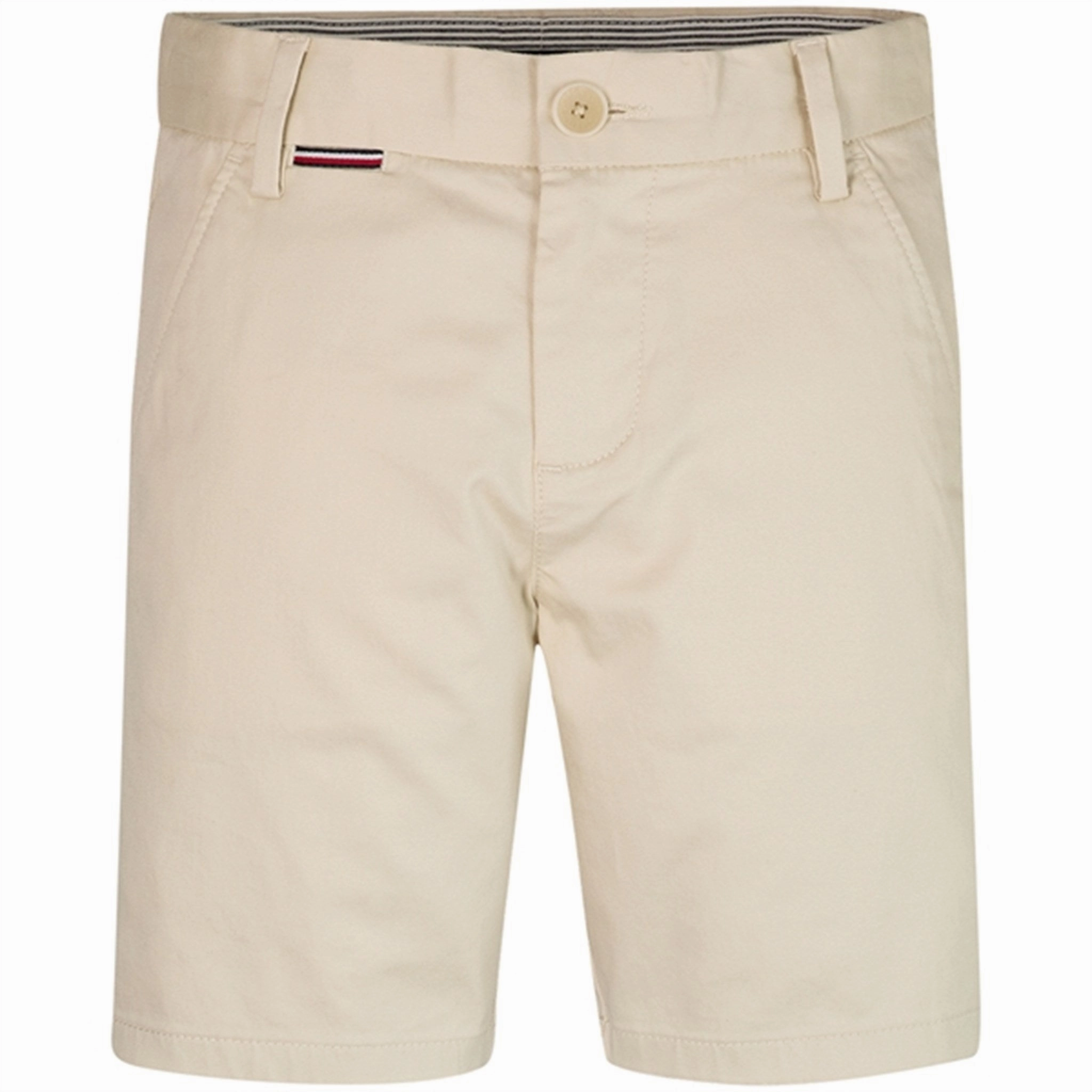 Jogging Ready Easy Care Material Tommy Hilfiger 1985 Chino Shorts Light Silt