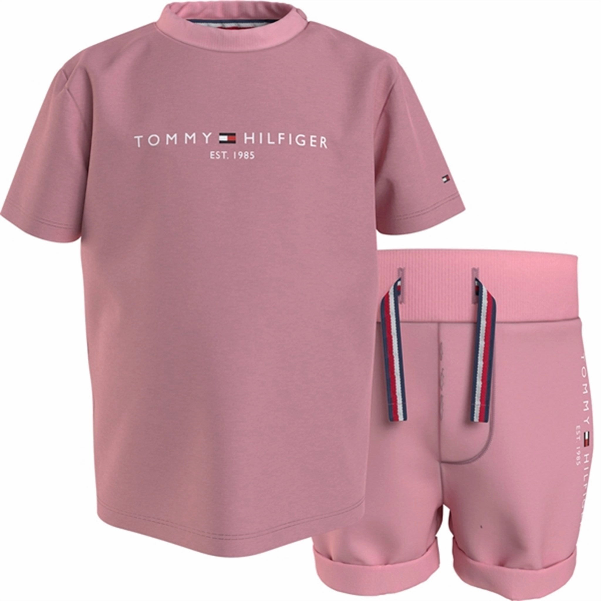 Tommy Hilfiger Baby Essential Short Set Broadway Pink High-Performance Fit Board shorts