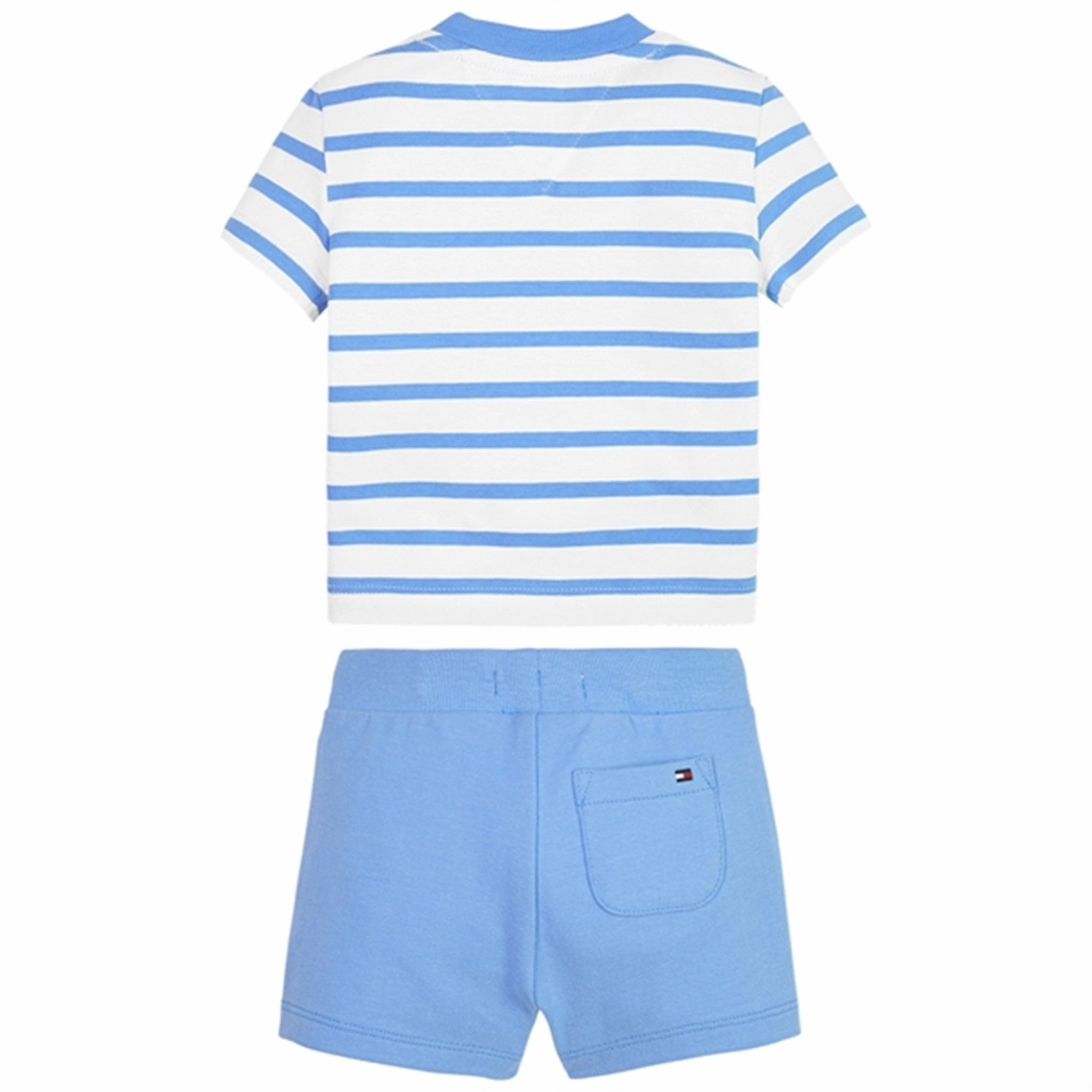Thermoregulating Fabric Tommy Hilfiger Baby Essential Striped Set Skysail