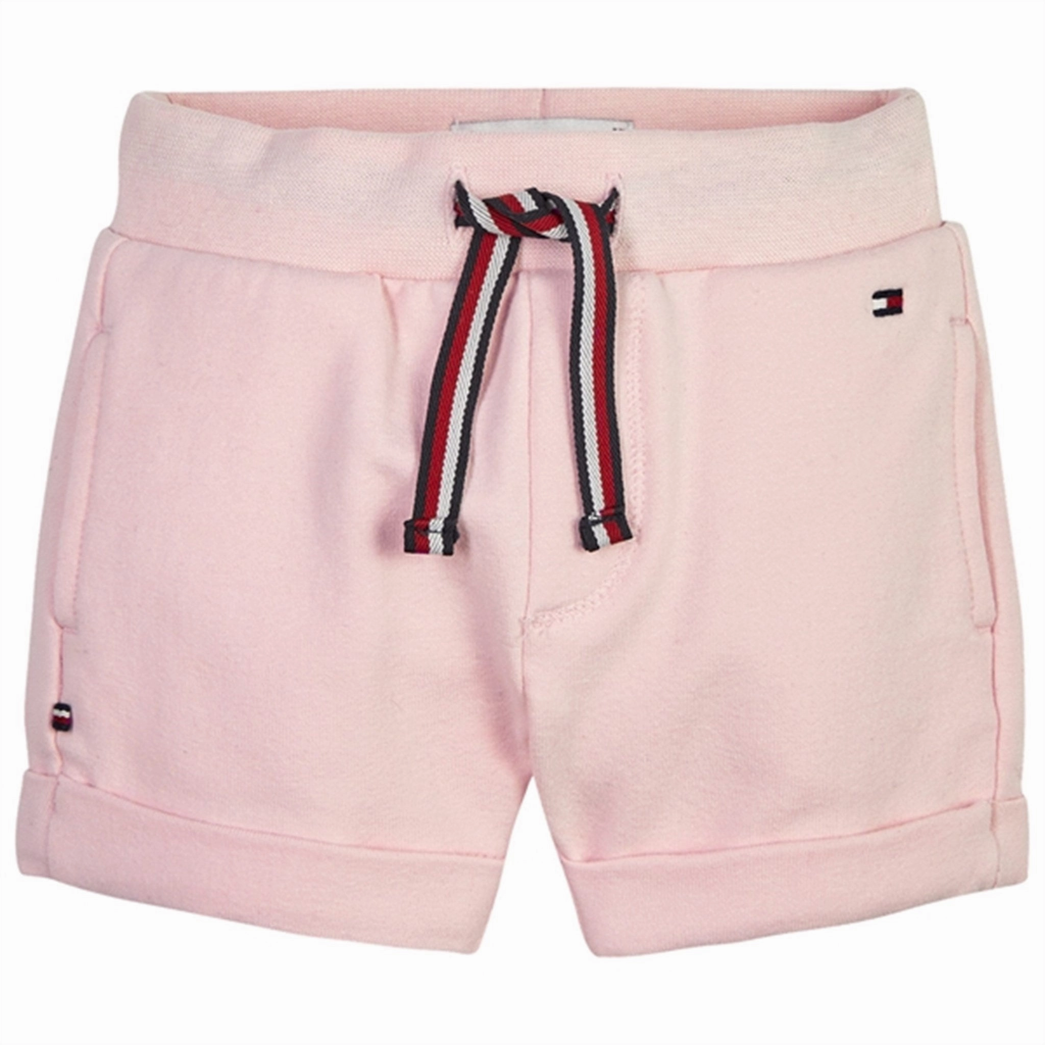 Tommy Hilfiger Baby Script Logo Sweat Shorts Faint Pink Sporty Comfort