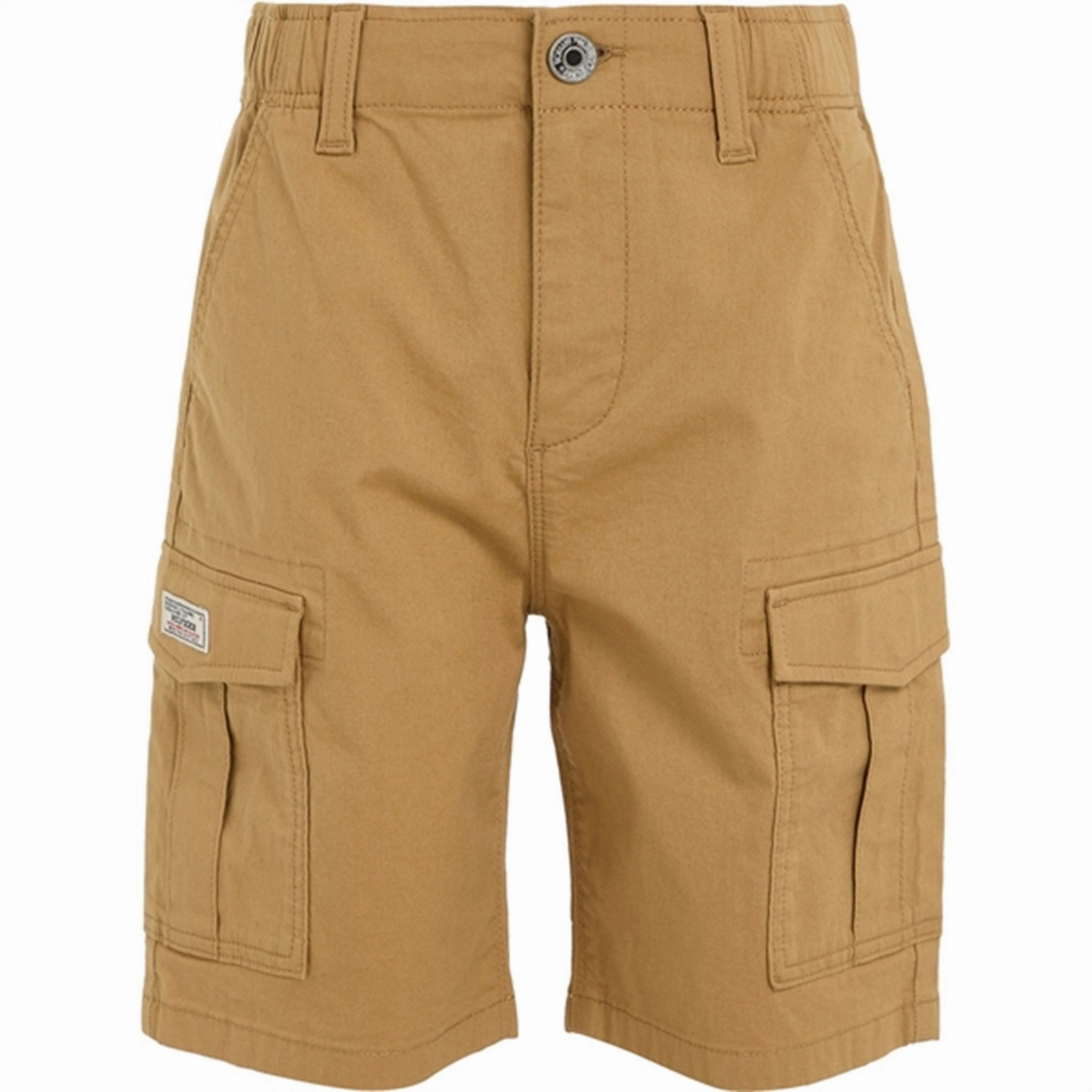 Tommy Hilfiger Cargo Woven Shorts Classic Khaki Quick Access Cargo Pockets Ventilated Mesh Panels